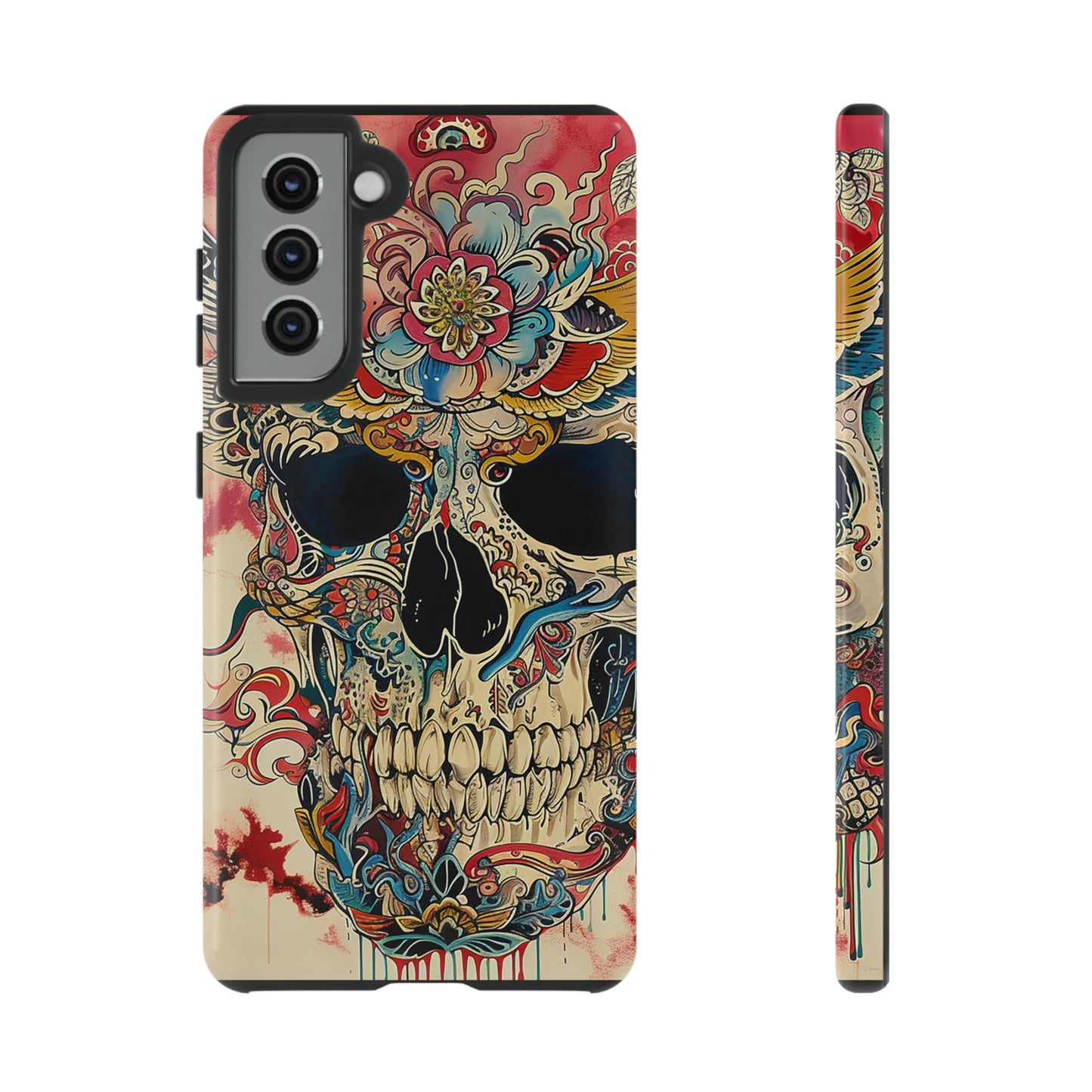 Tough Phone Case Skull 06