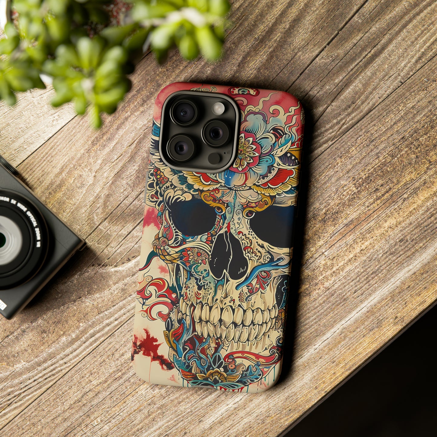 Tough Phone Case Skull 06