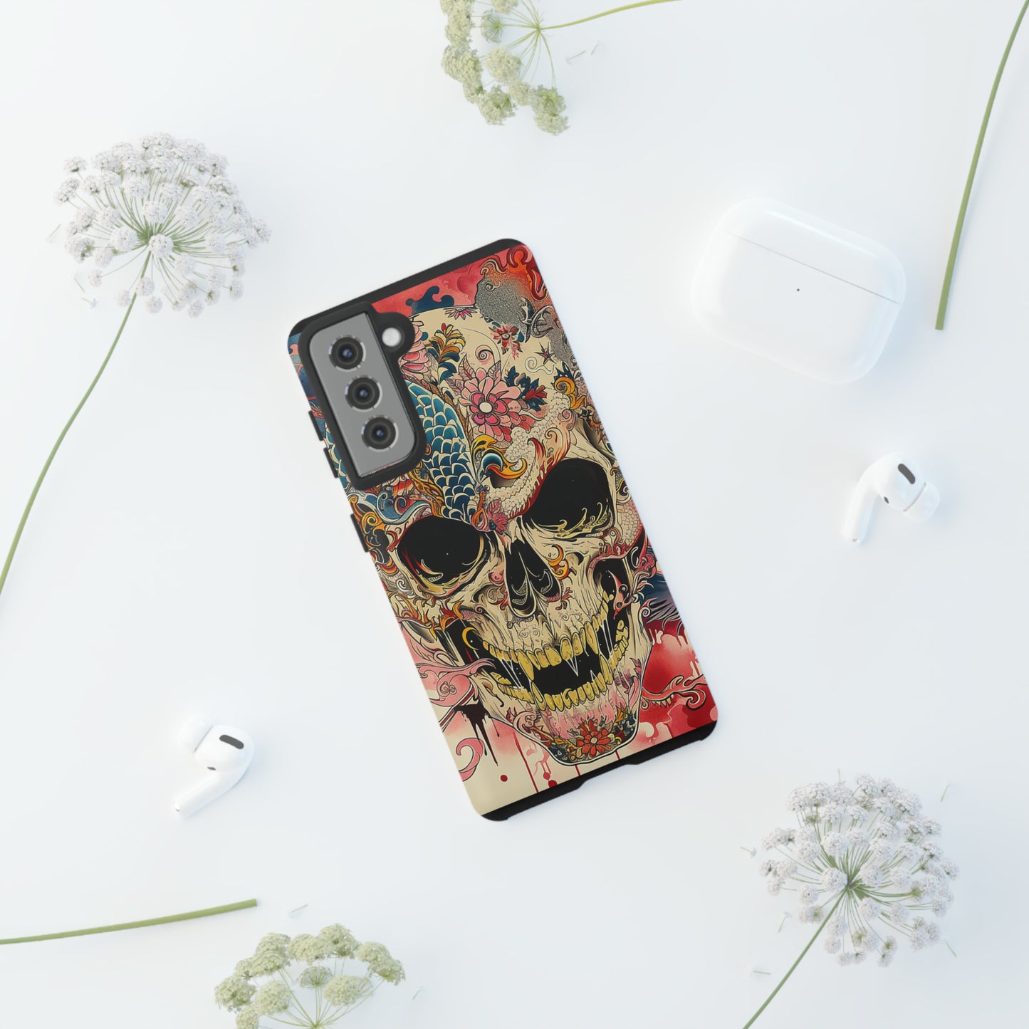 Tough Phone Case Skull 05