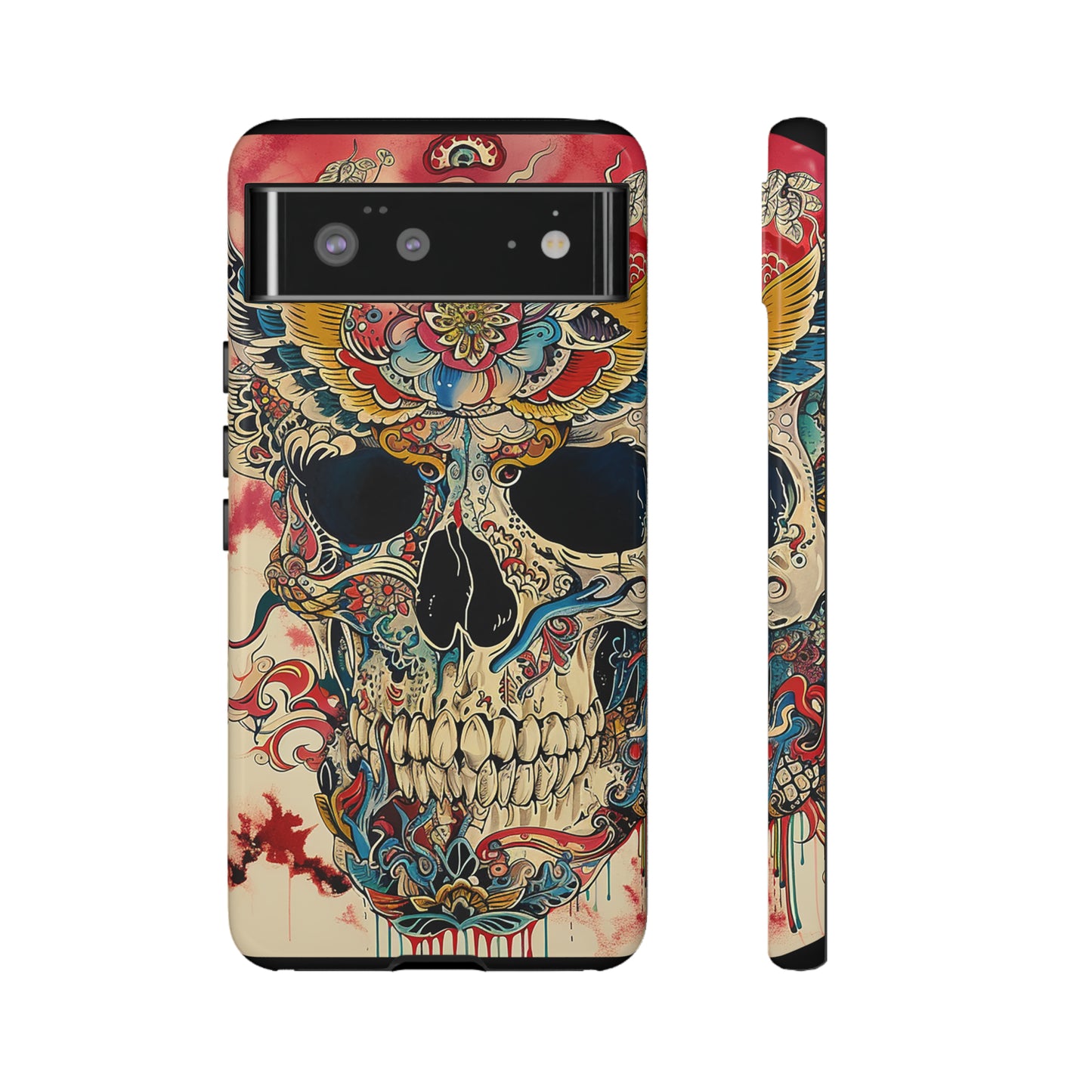 Tough Phone Case Skull 06