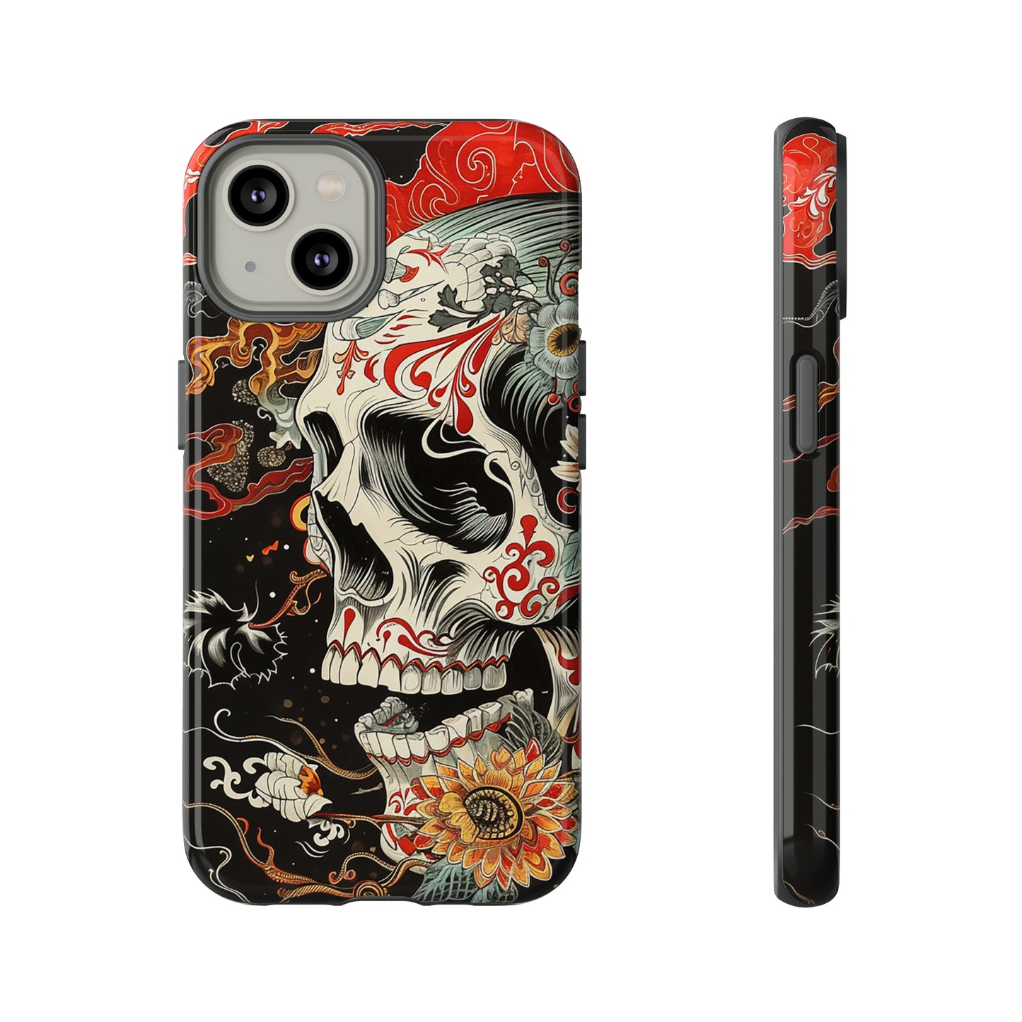 Tough Phone Case Skull 07