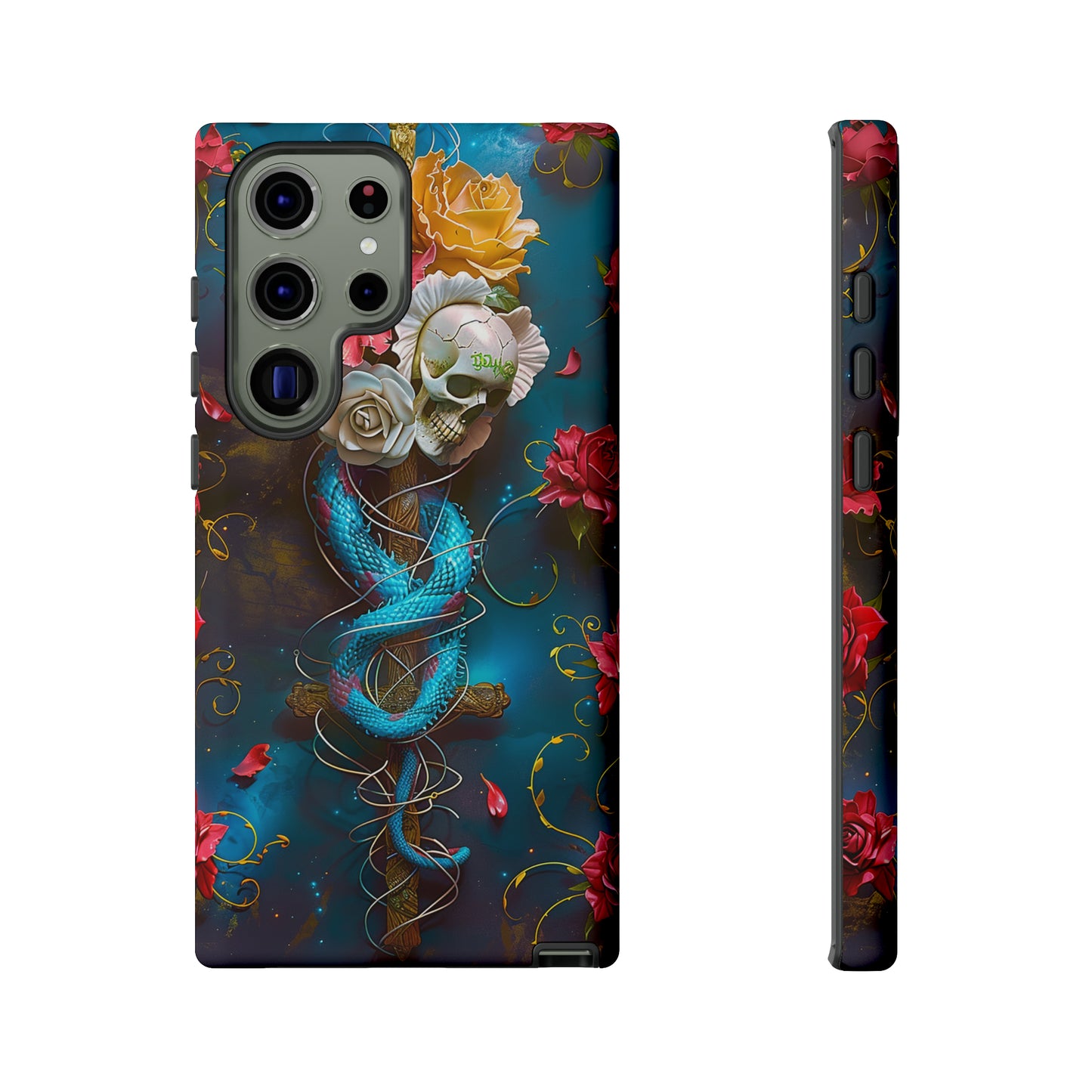 Tough Phone Cases Serpent & Roses