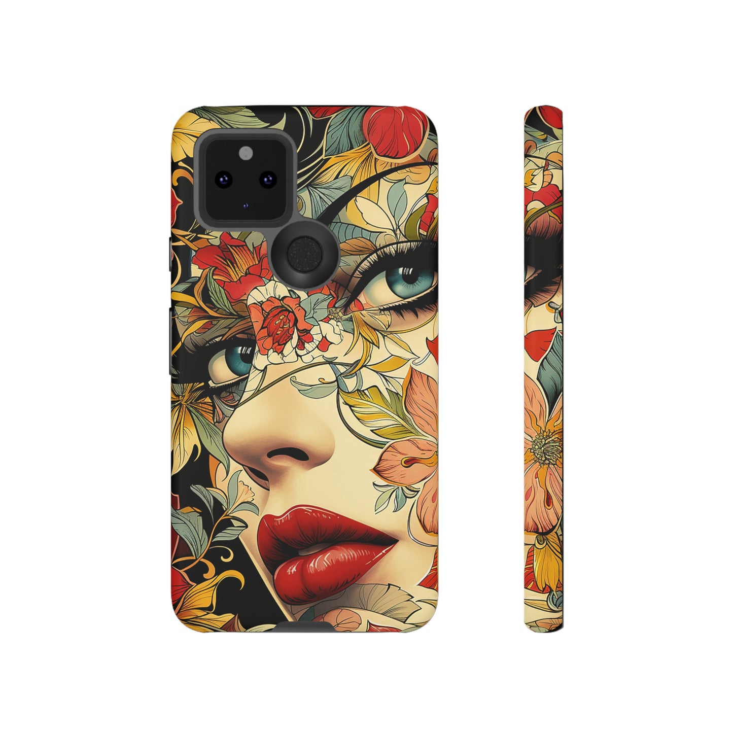 Tough Phone Case Lady Red