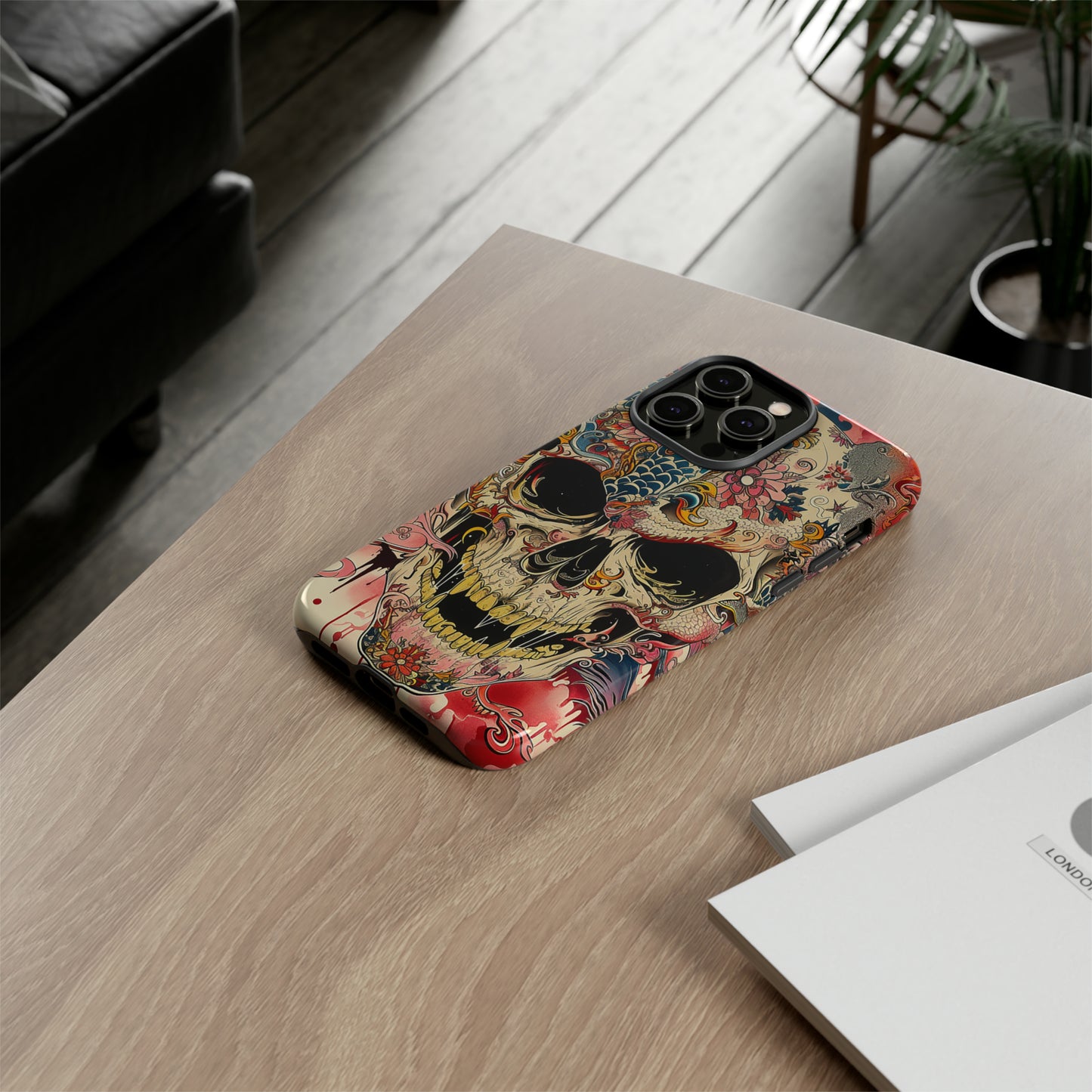 Tough Phone Case Skull 05