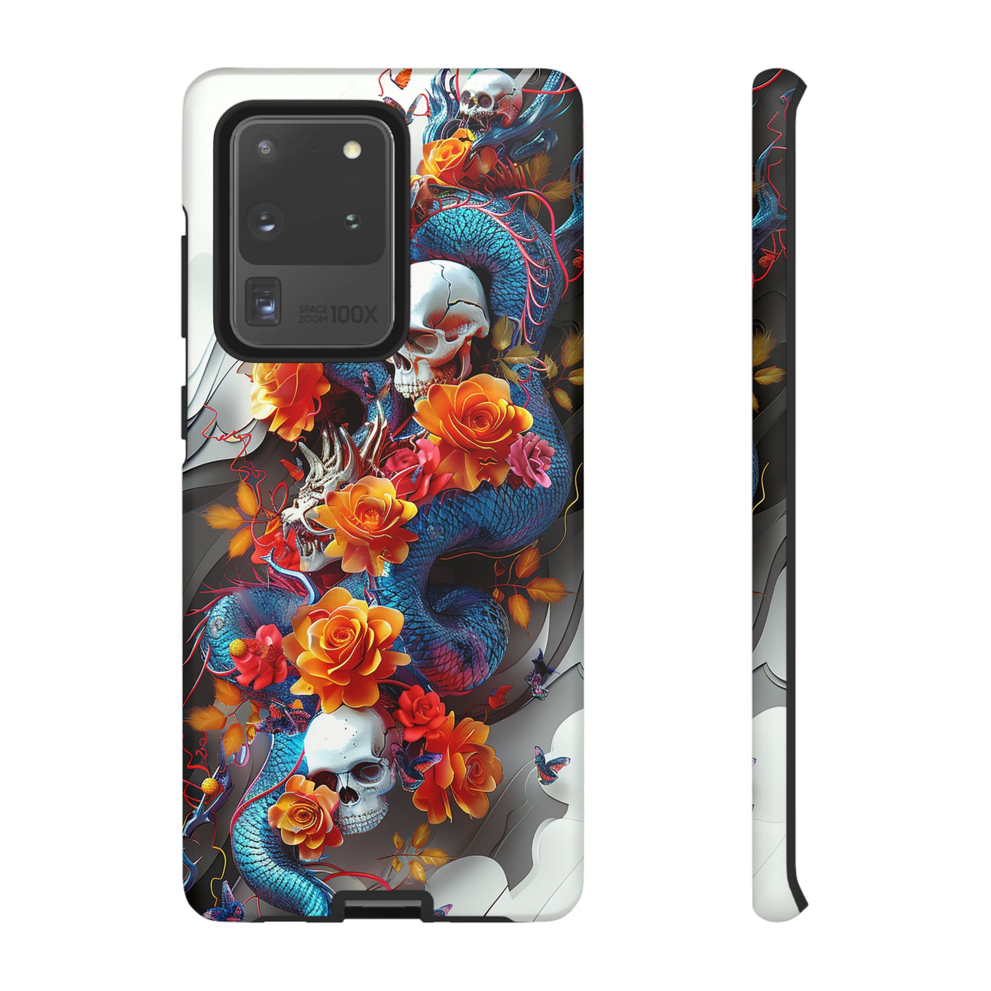 Tough Phone Case Skull 02