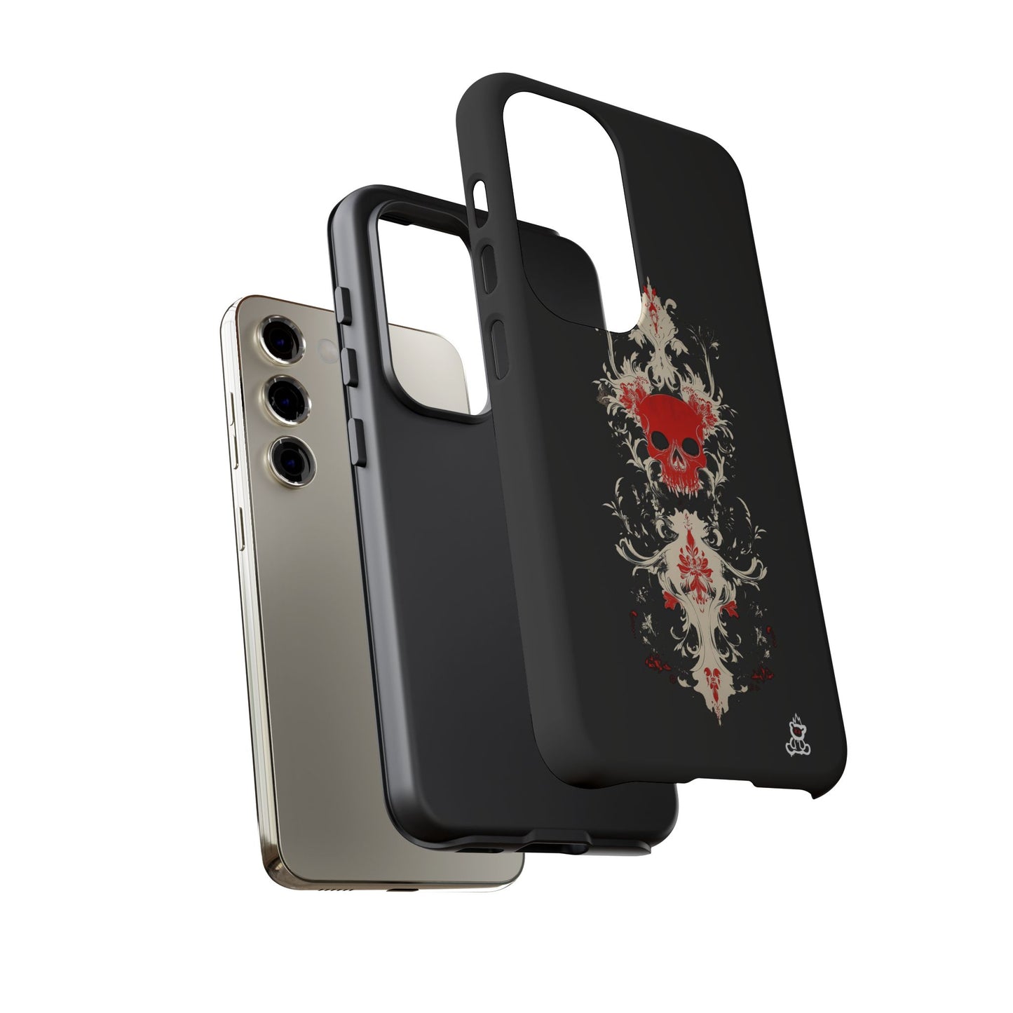 Tough Cases: Crimson Baroque Skull
