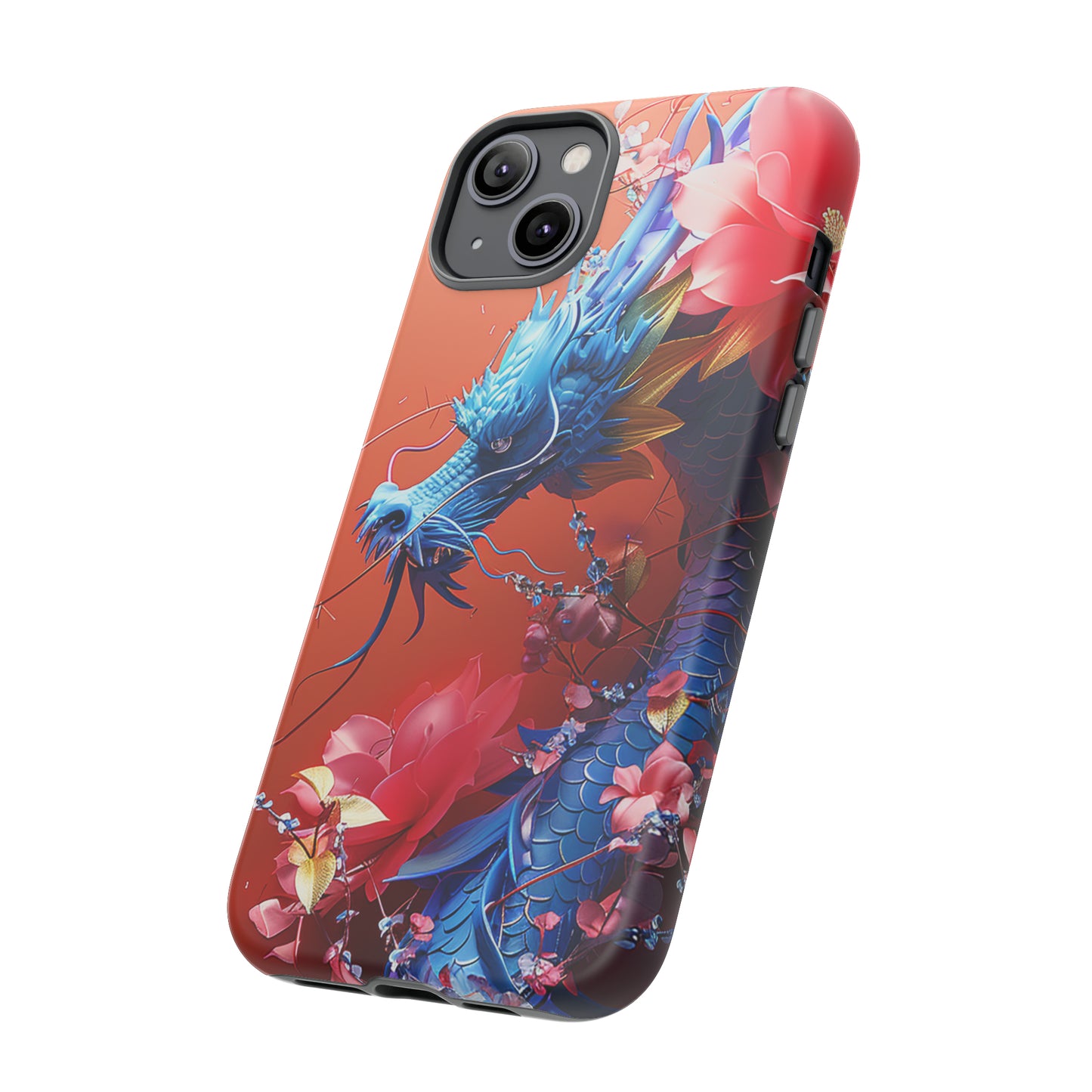 Tough Phone Cases Azure Serpent