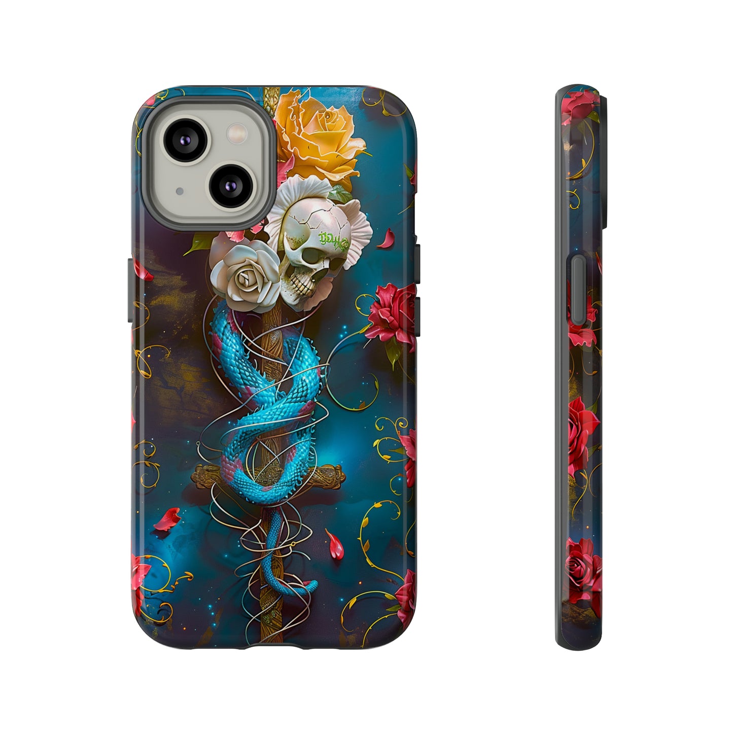 Tough Phone Cases Serpent & Roses