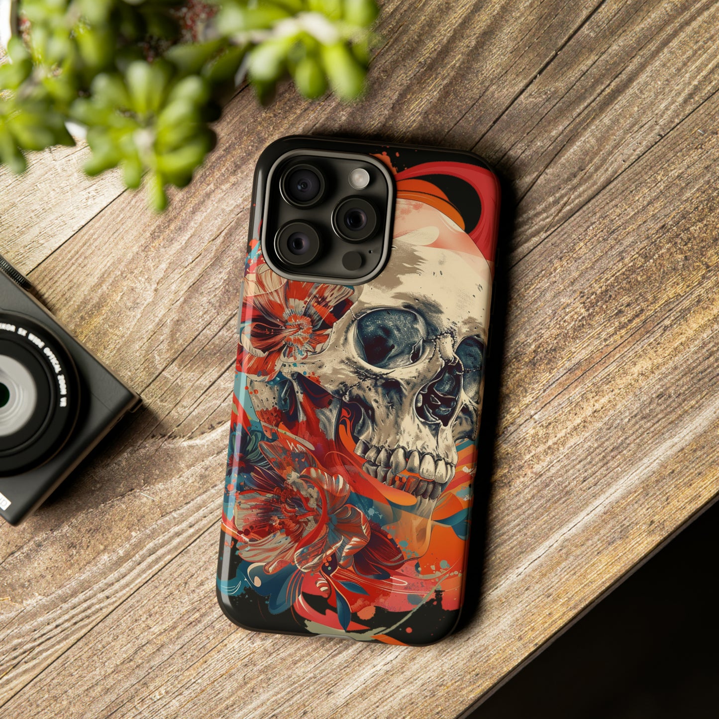 Tough Phone Case Skull 03