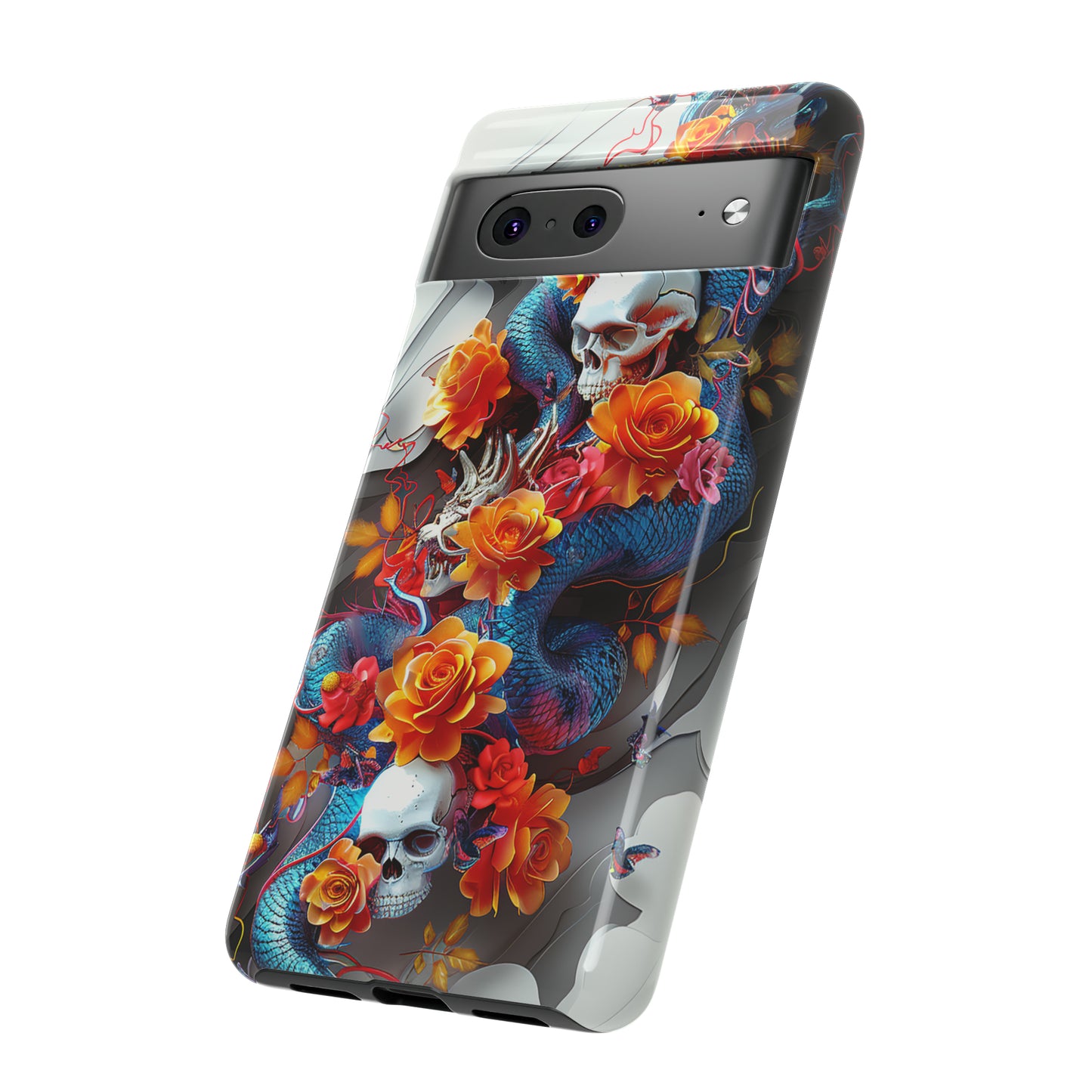 Tough Phone Case Skull 02