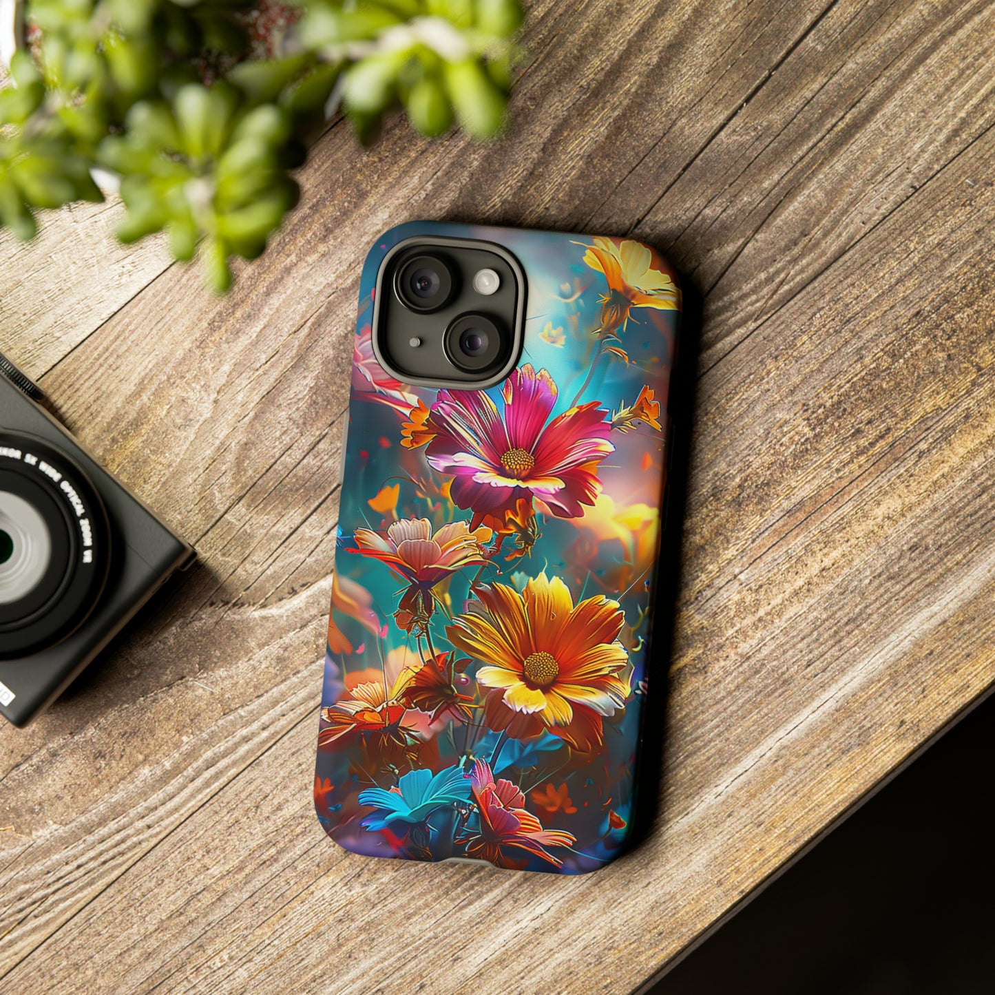 Tough Phone Case Flower 01