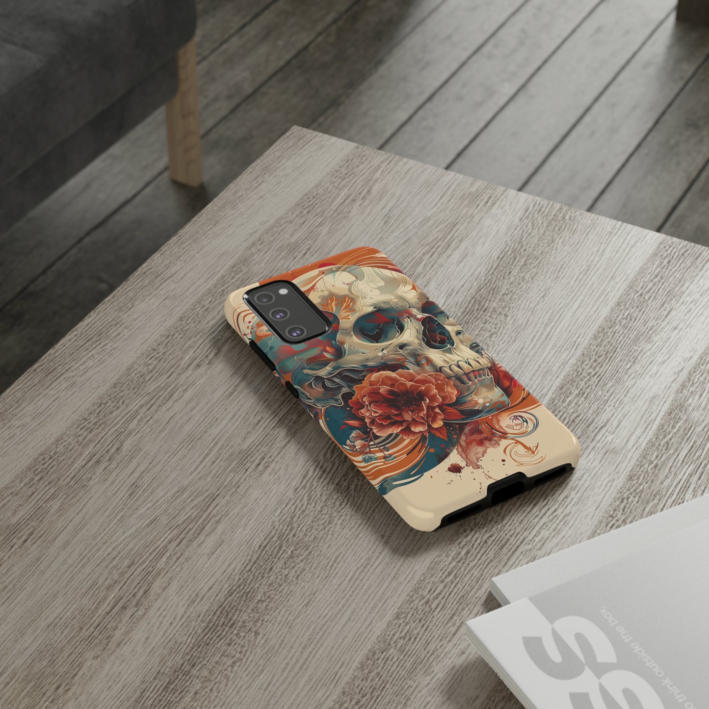 Tough Phone Case Skull 04