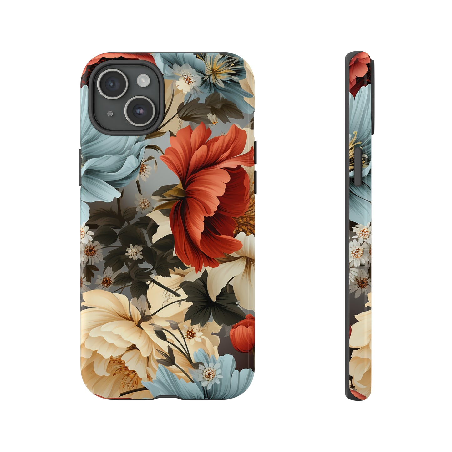 Tough Phone Case Floral