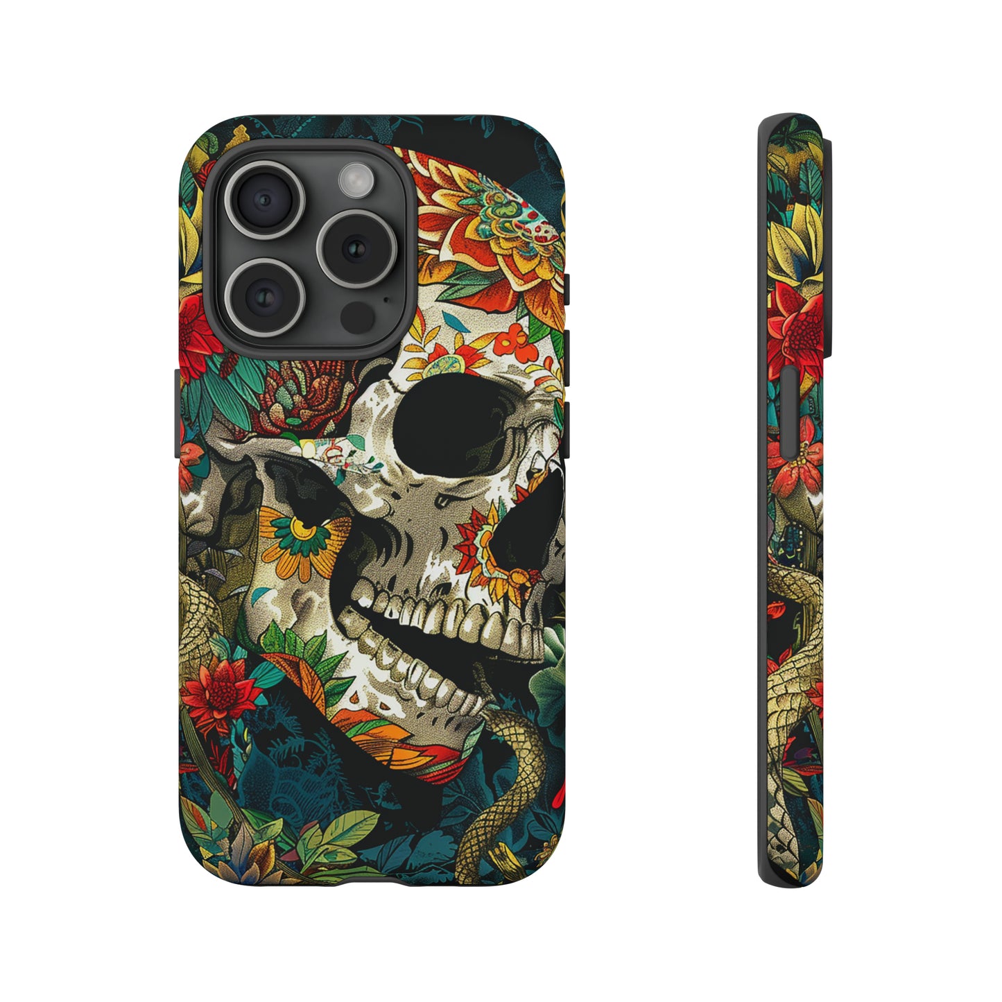 Tough Phone Case Skull 01