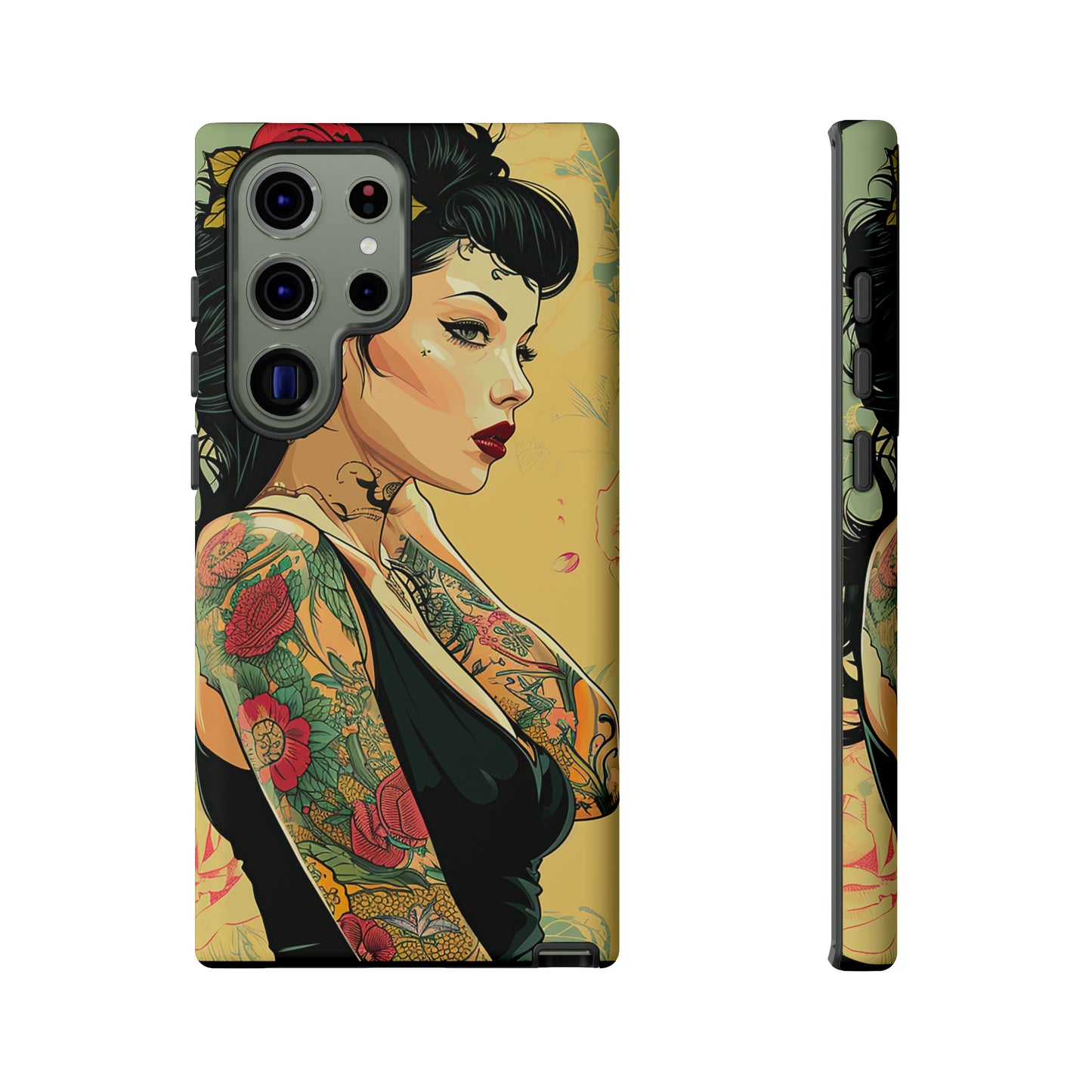 Tough Phone Case Lady 06