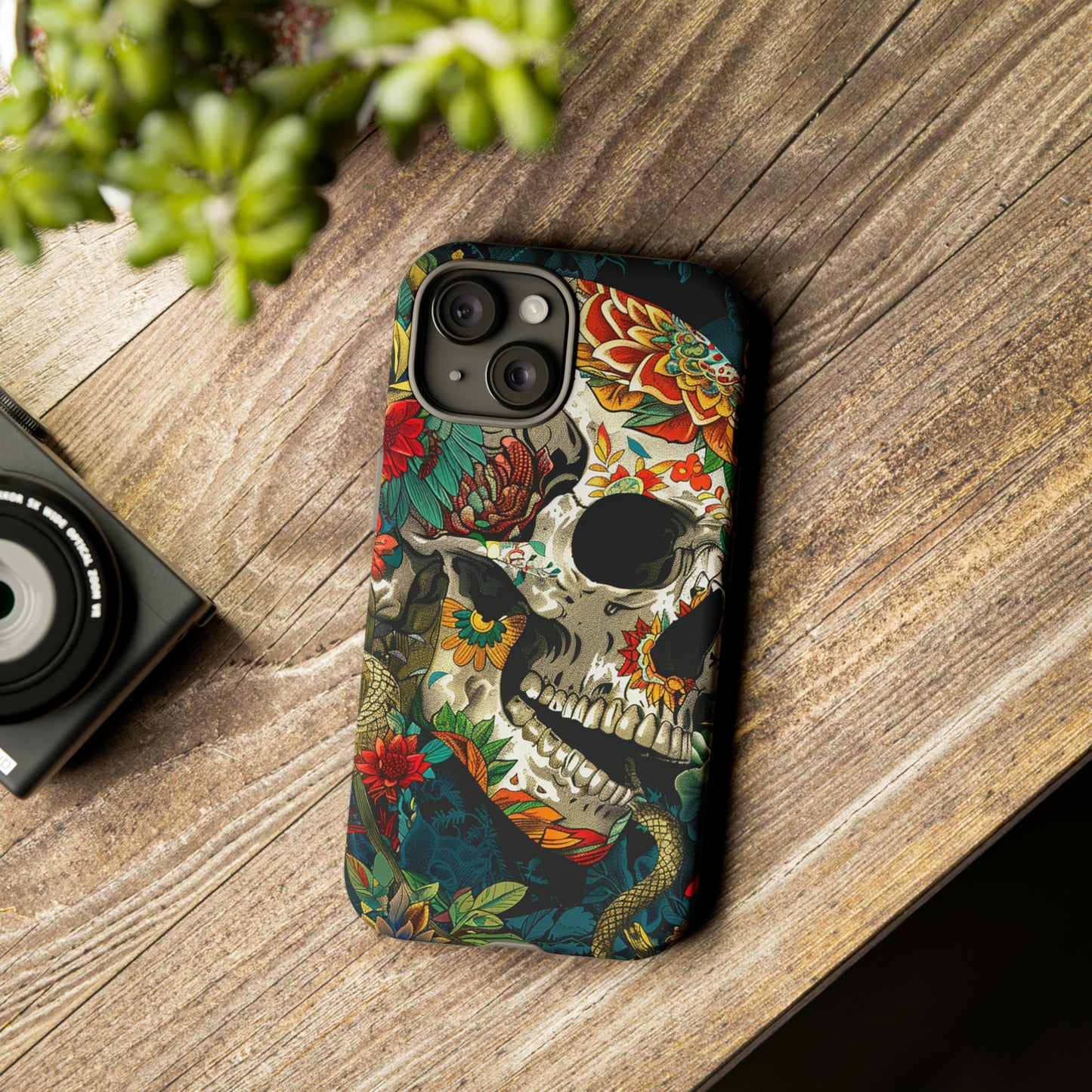 Tough Phone Case Skull 01