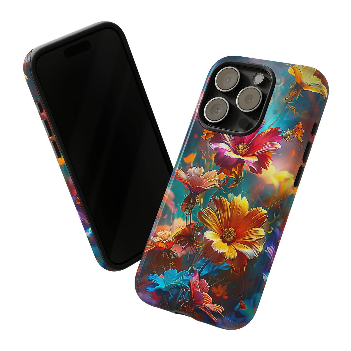 Tough Phone Case Flower 01