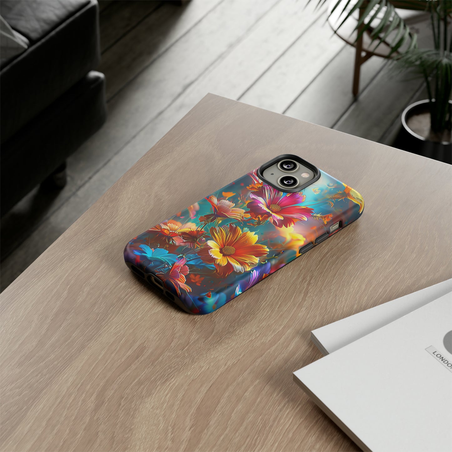 Tough Phone Case Flower 01