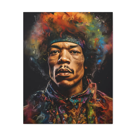 Electric Soul Jimi Hendrix on Canvas