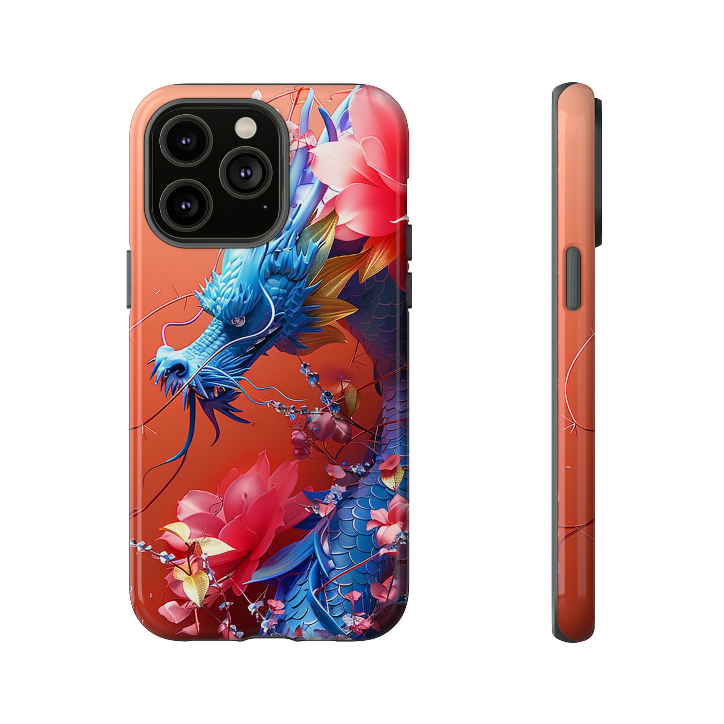 Tough Phone Cases Azure Serpent