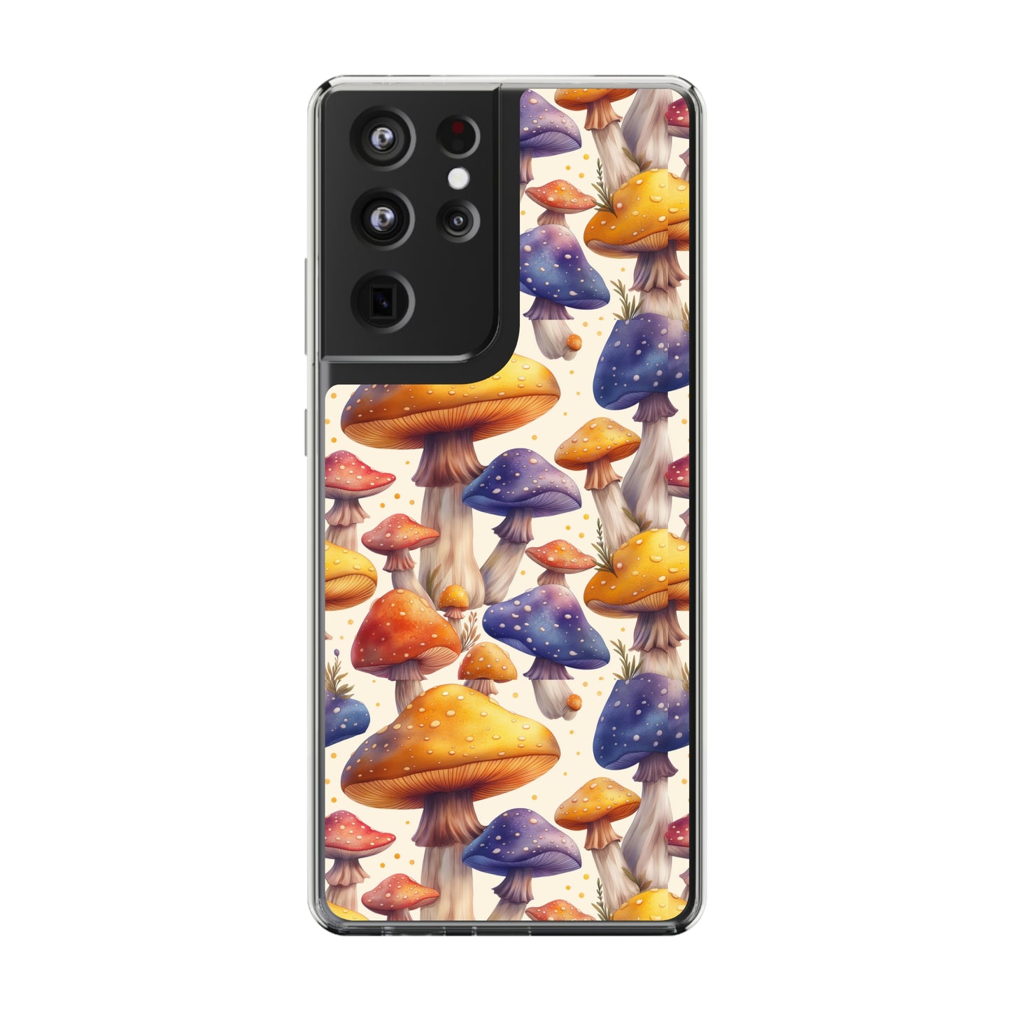 Clear Phone Cases Mushrooms