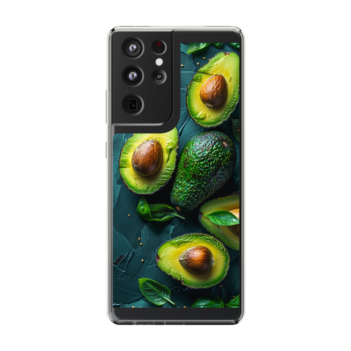 Clear Phone Cases Avocado