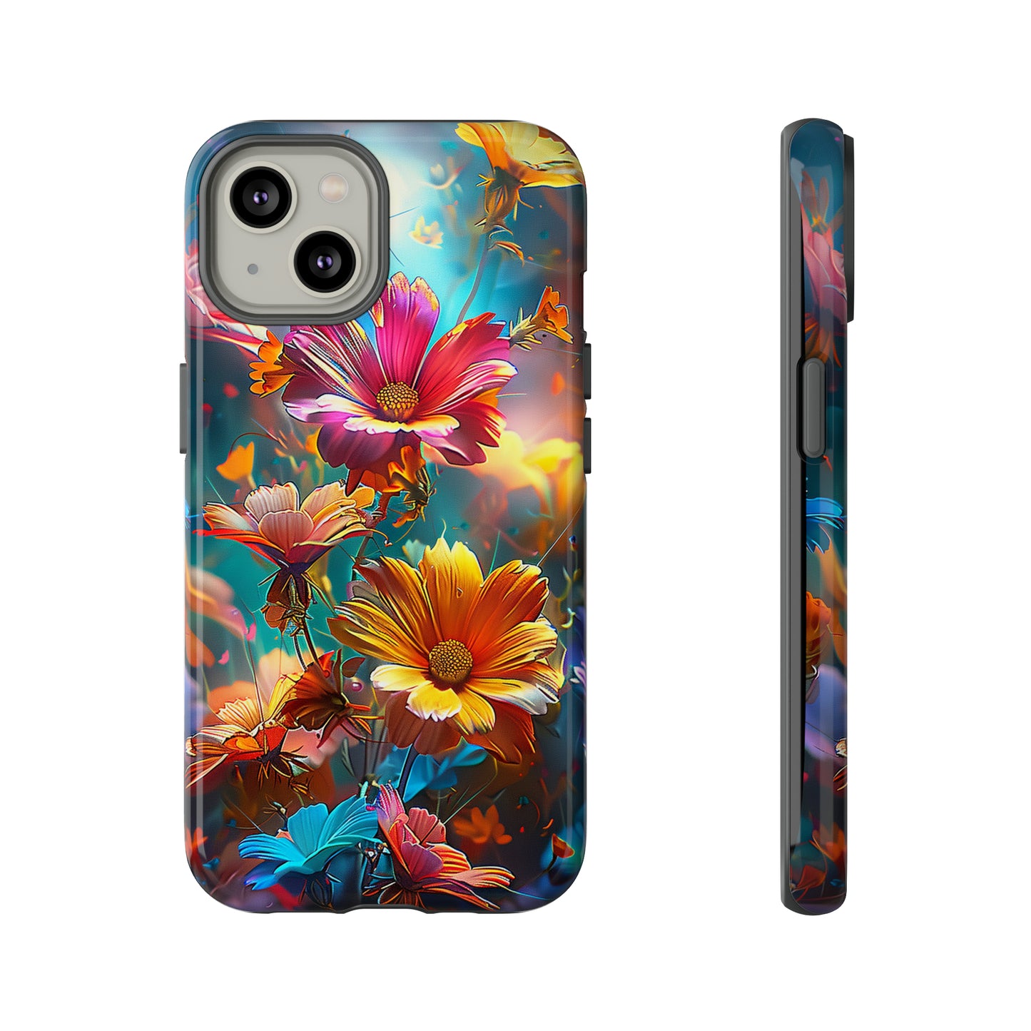 Tough Phone Case Flower 01