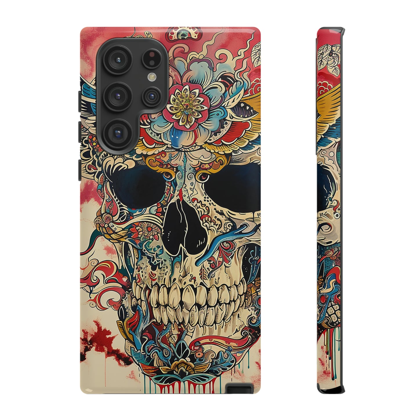 Tough Phone Case Skull 06