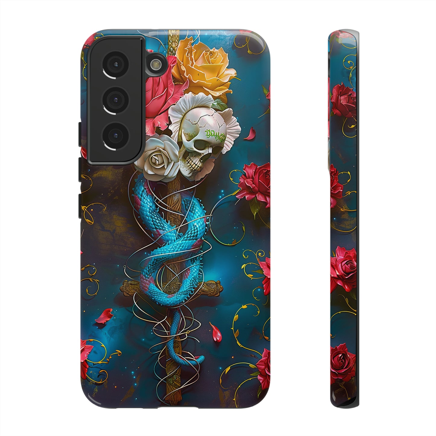 Tough Phone Cases Serpent & Roses