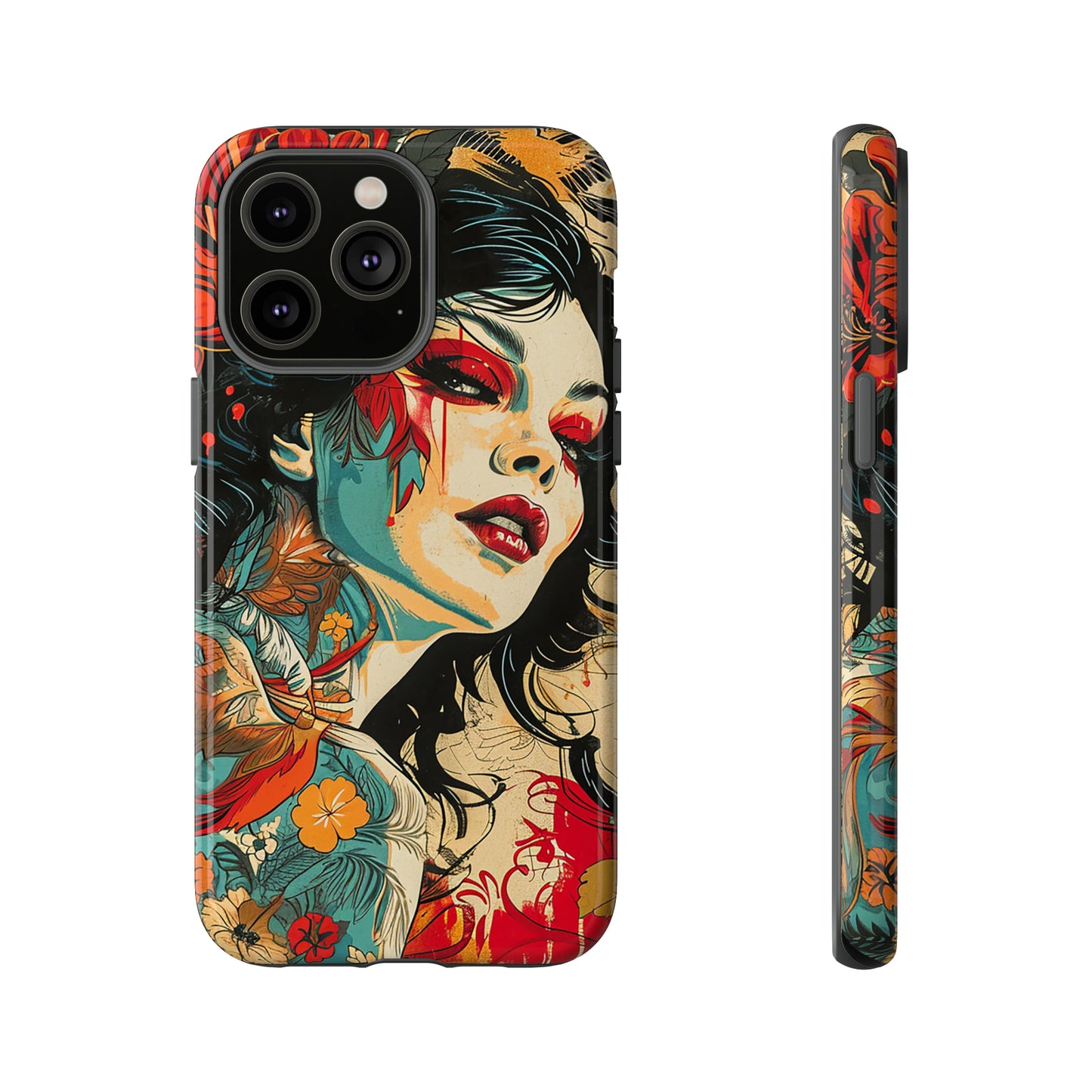 Tough Phone Case Lady 01