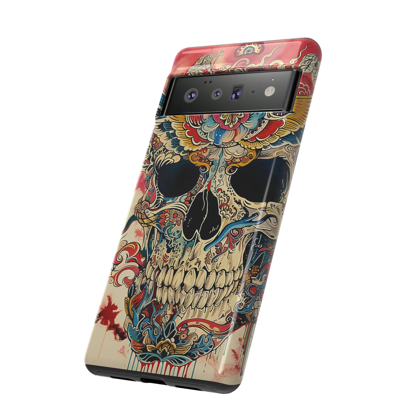 Tough Phone Case Skull 06
