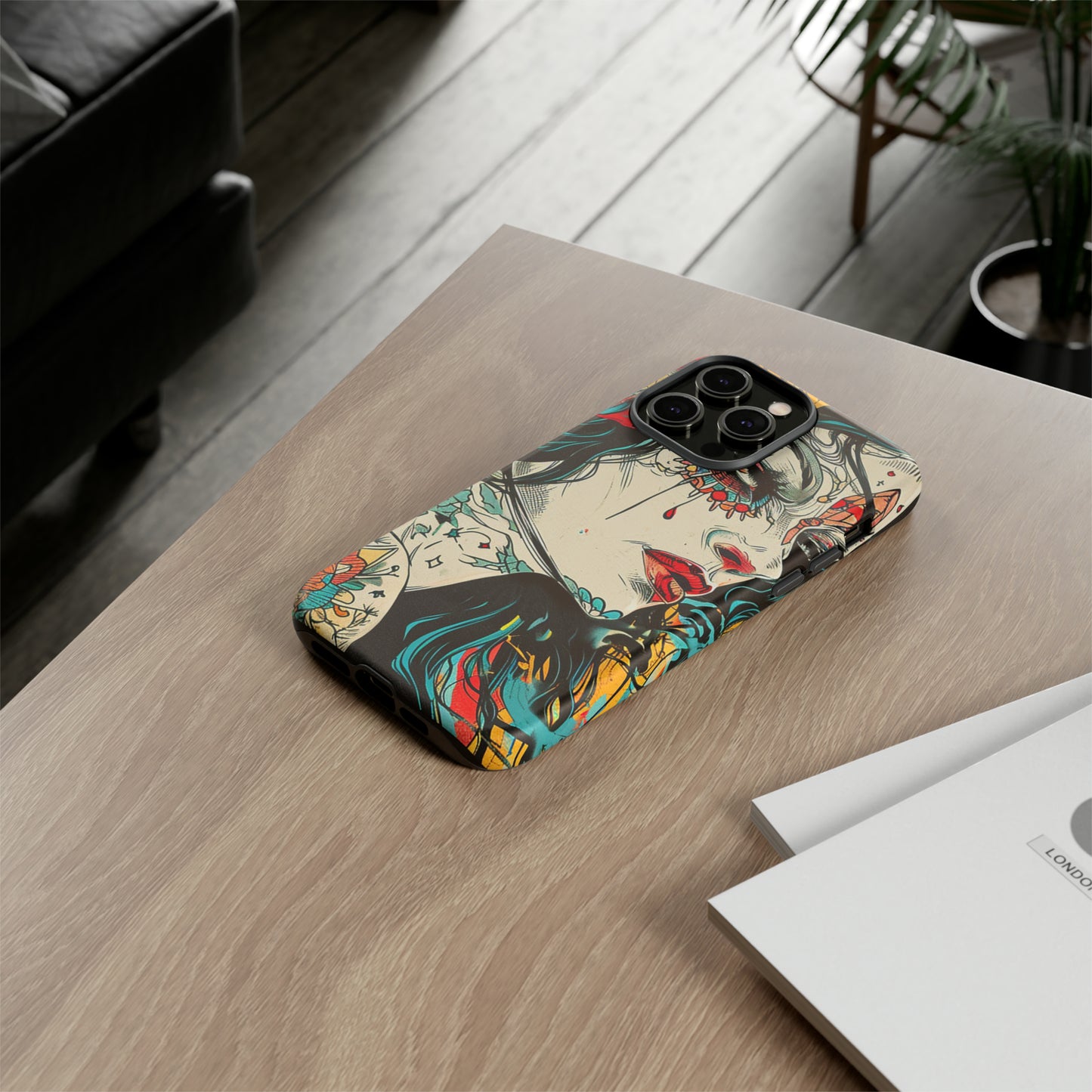 Tough Phone Case Lady 02