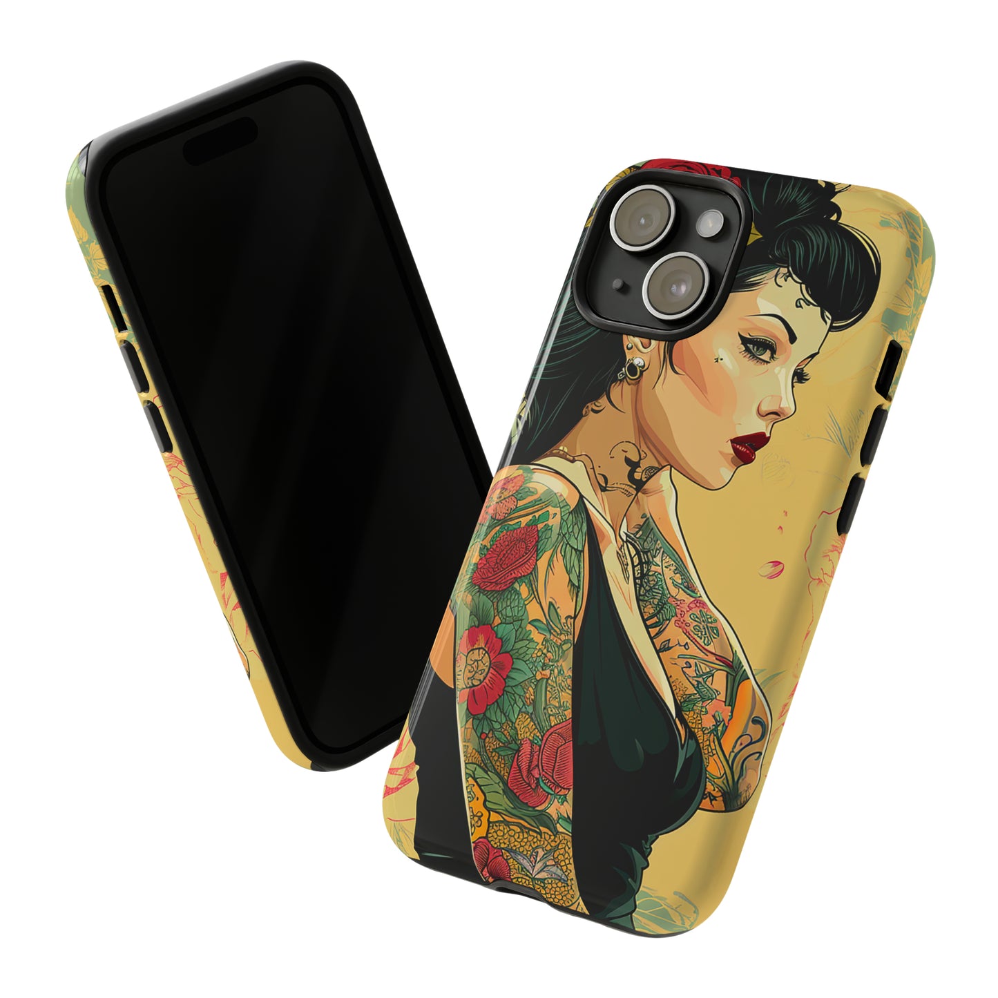 Tough Phone Case Lady 06