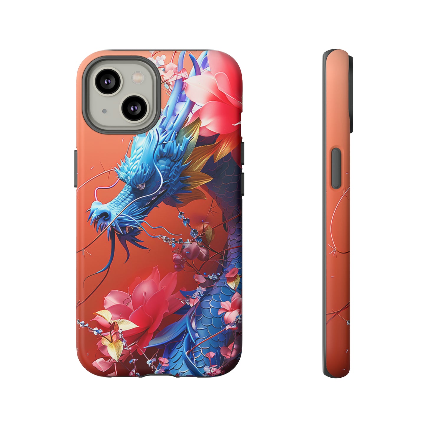 Tough Phone Cases Azure Serpent