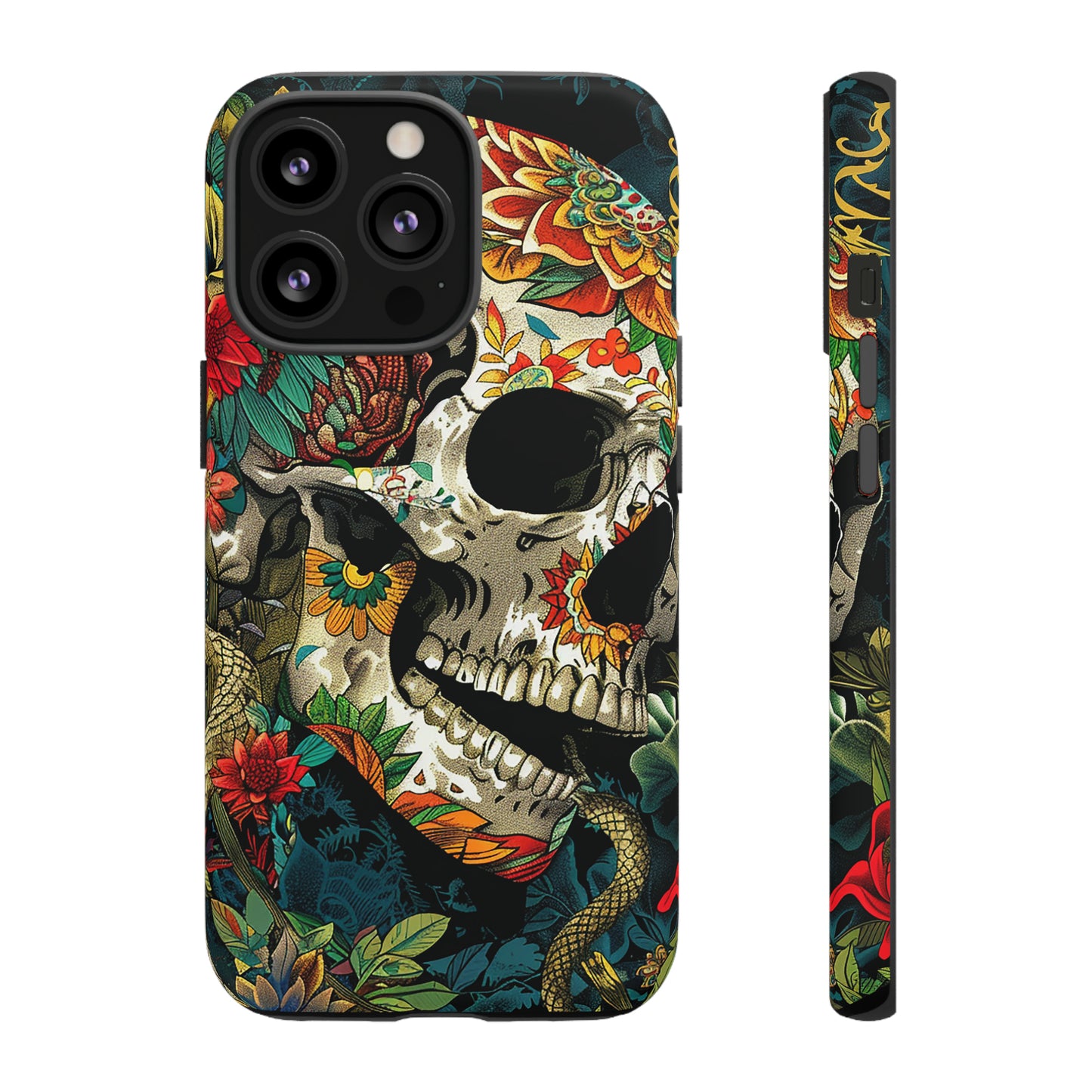 Tough Phone Case Skull 01