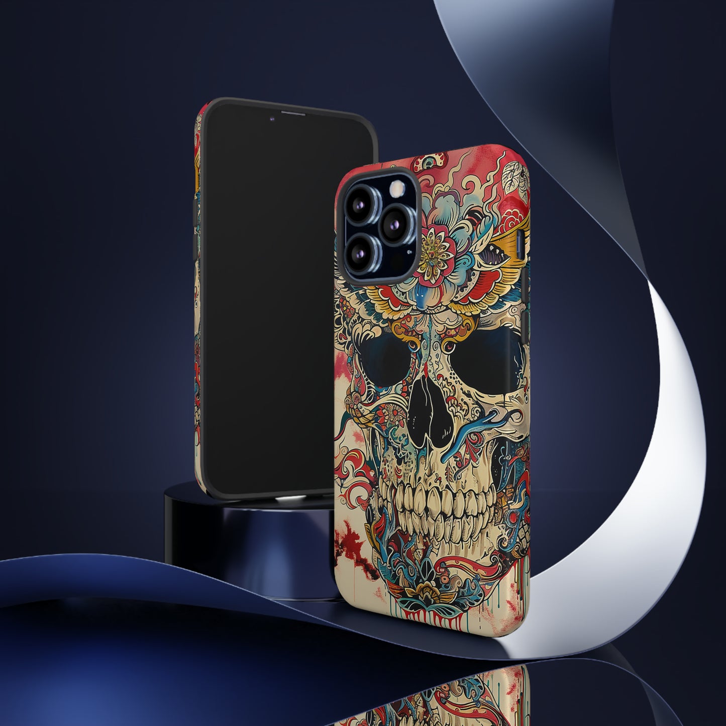 Tough Phone Case Skull 06