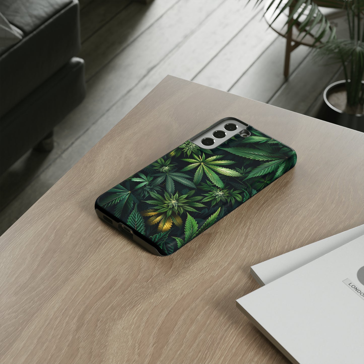 Tough Phone Case Cannabis