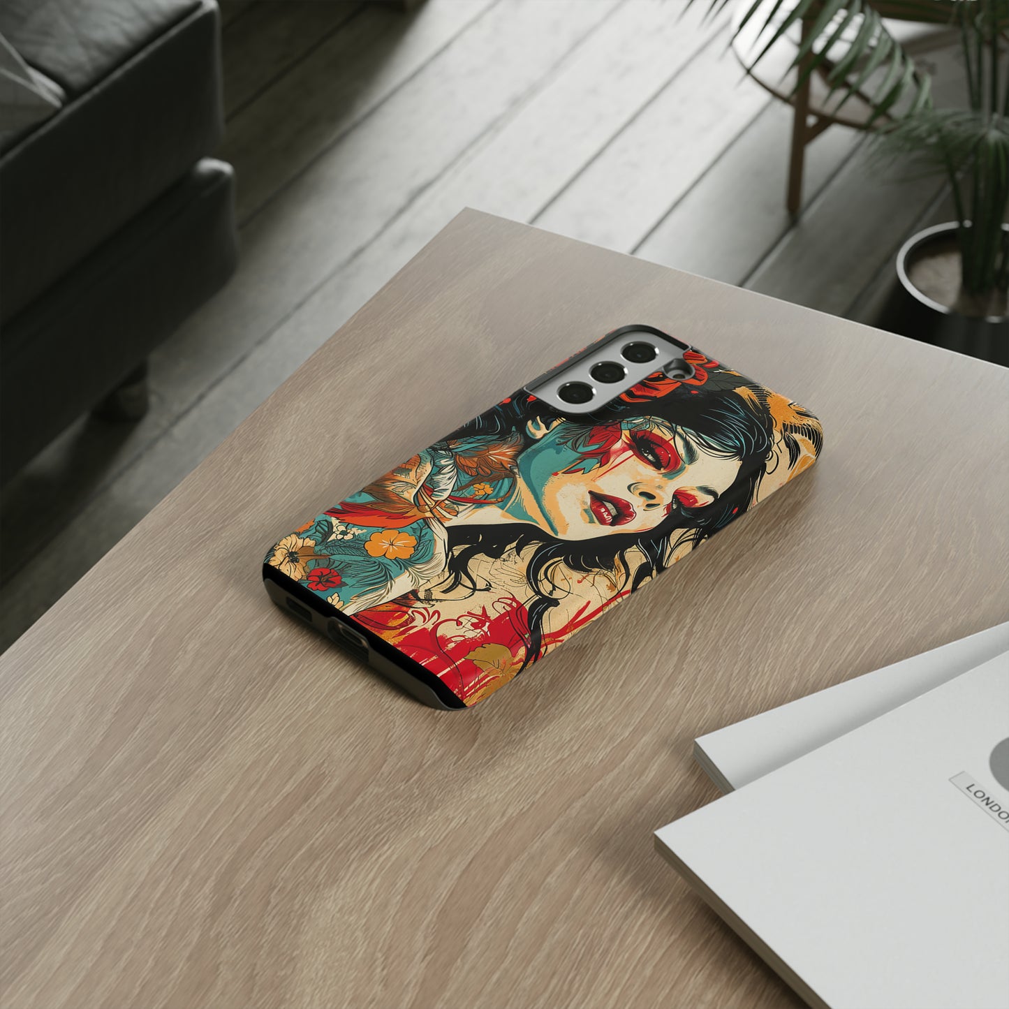 Tough Phone Case Lady 01