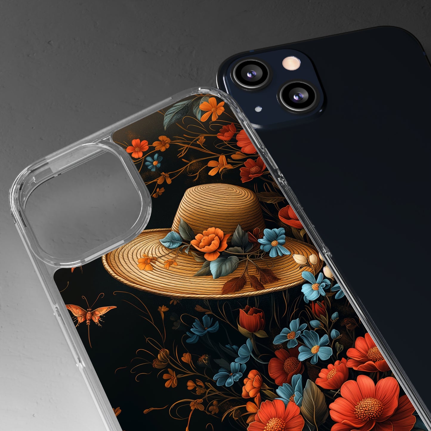 Clear Phone Cases Floral