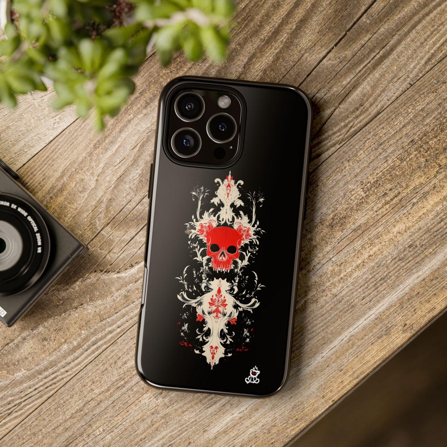 Tough Cases: Crimson Baroque Skull