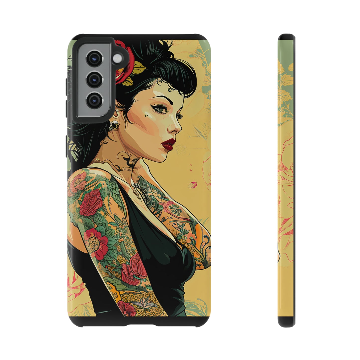 Tough Phone Case Lady 06