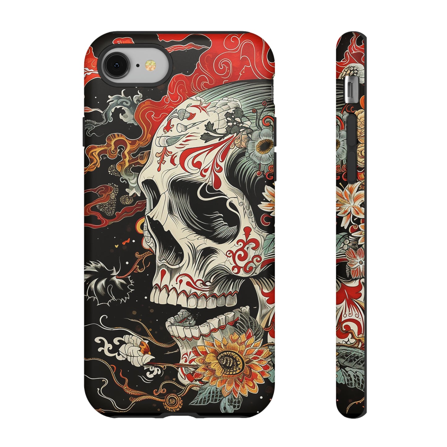 Tough Phone Case Skull 07