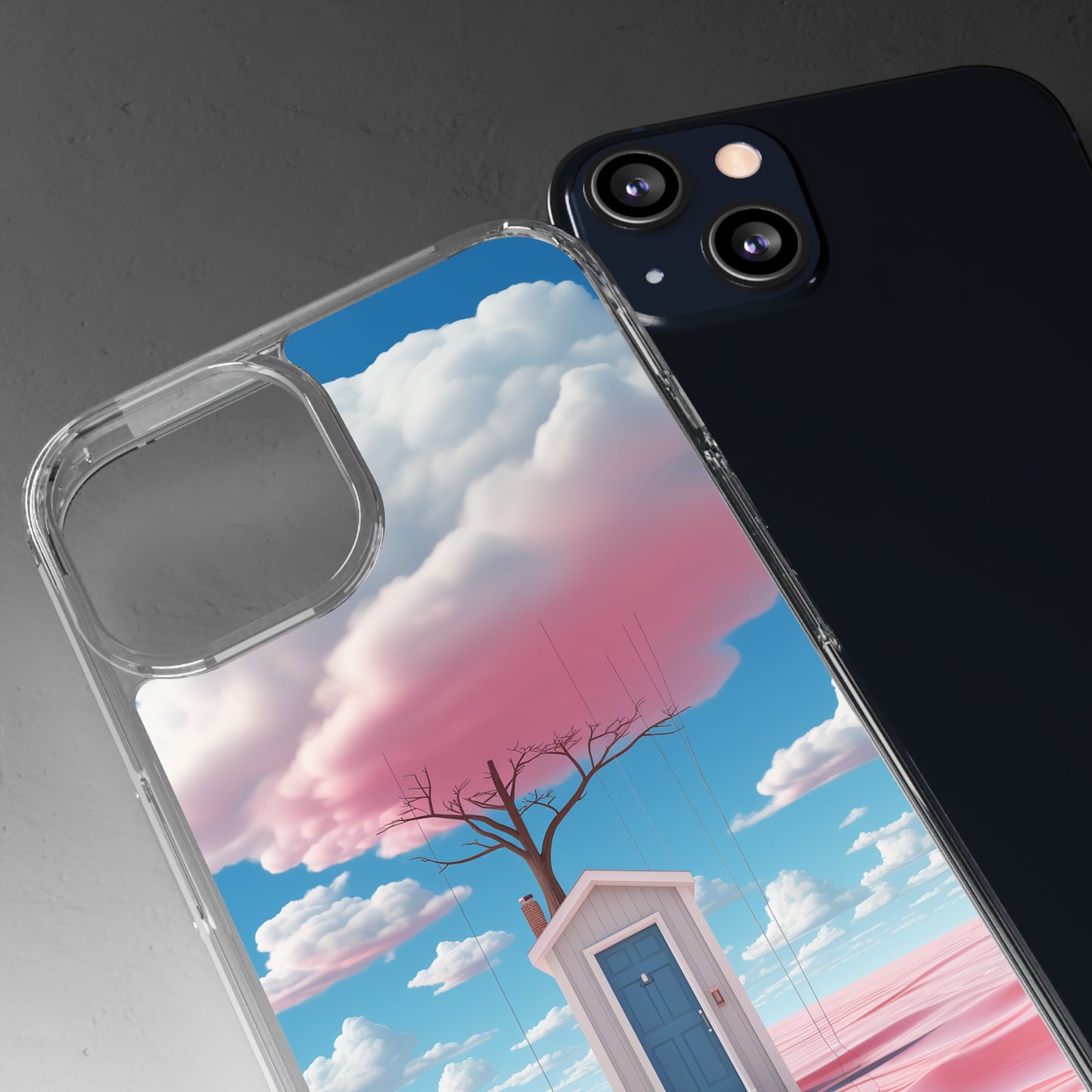 Clear Phone Cases Surreal Art