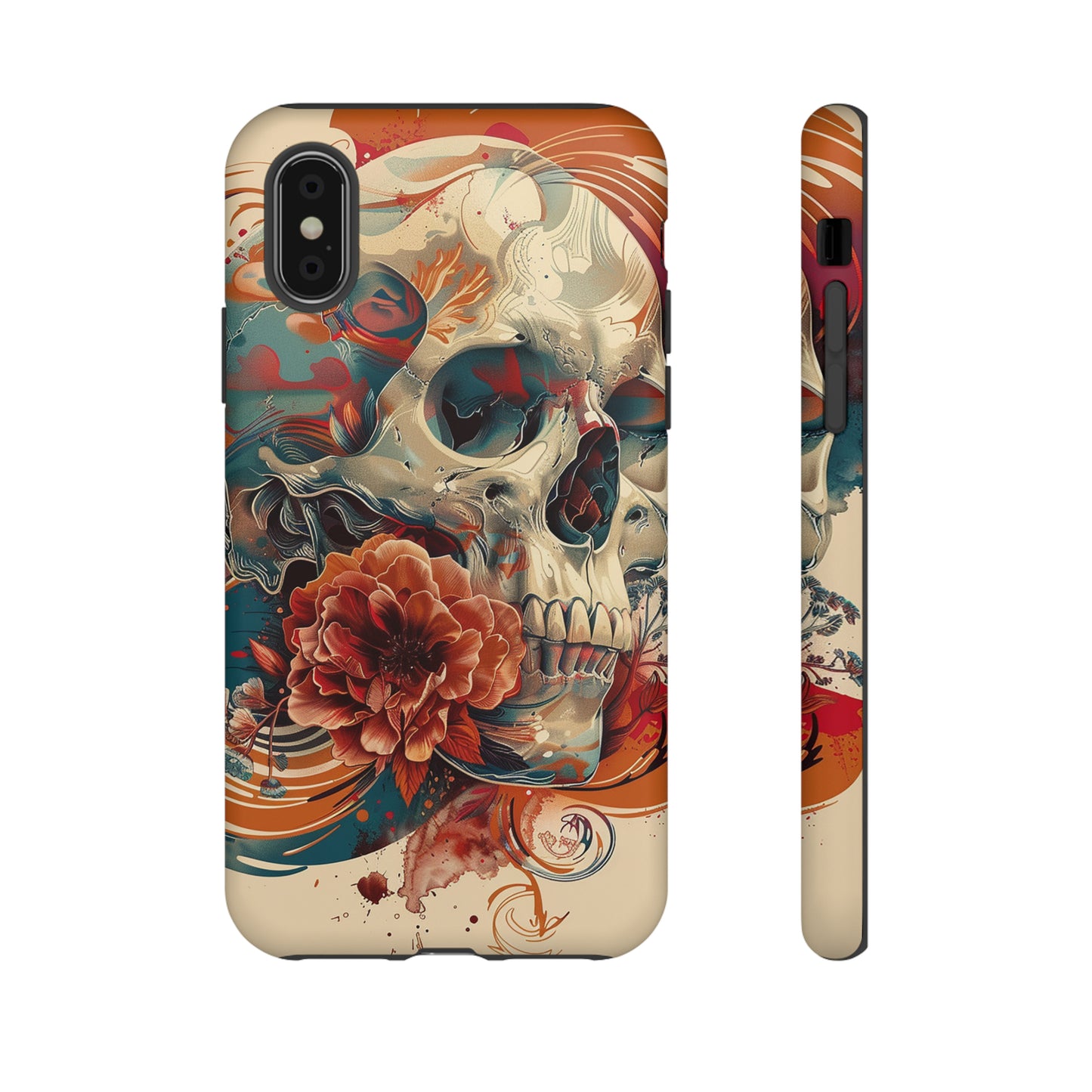 Tough Phone Case Skull 04