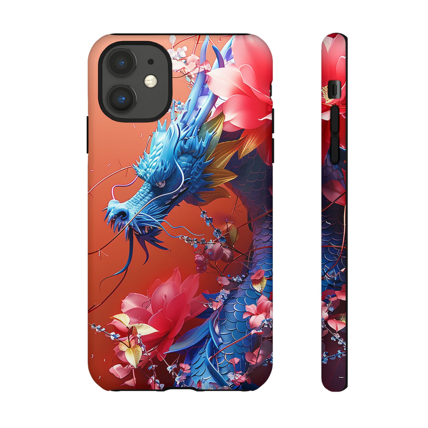 Tough Phone Cases Azure Serpent