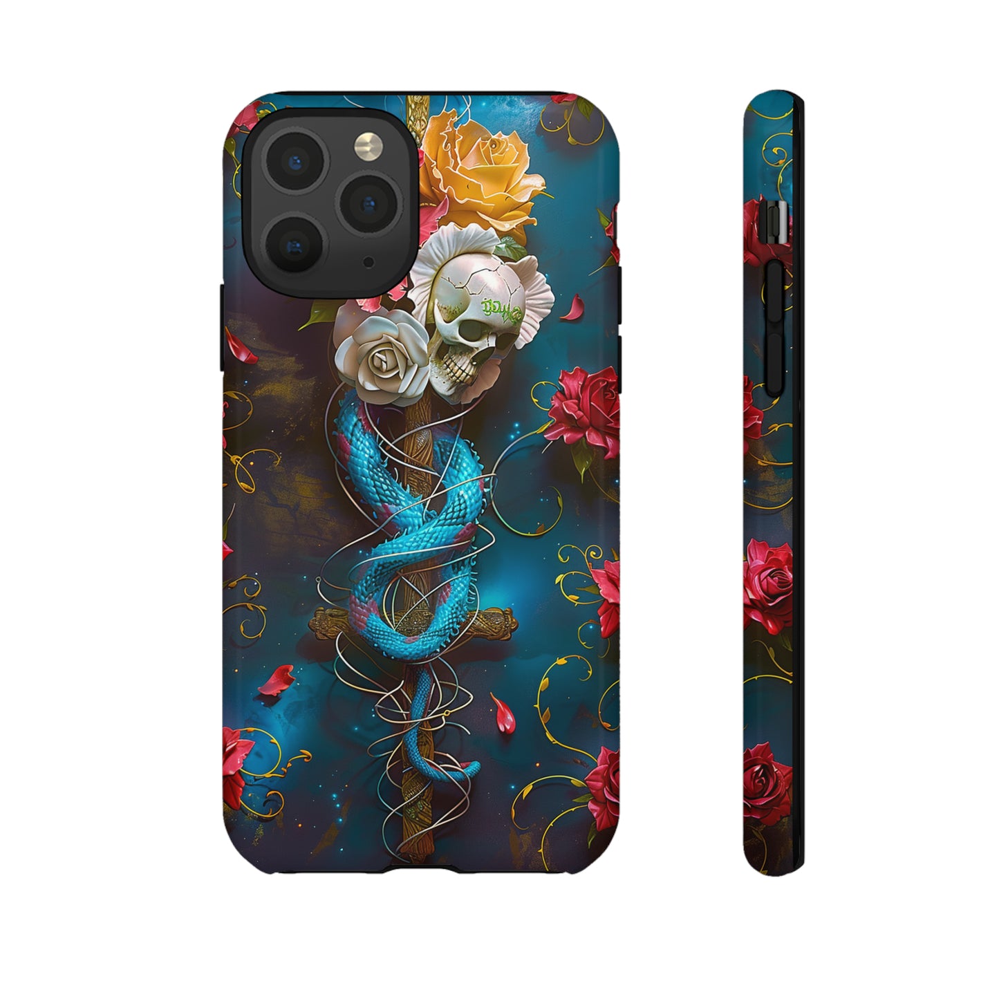 Tough Phone Cases Serpent & Roses