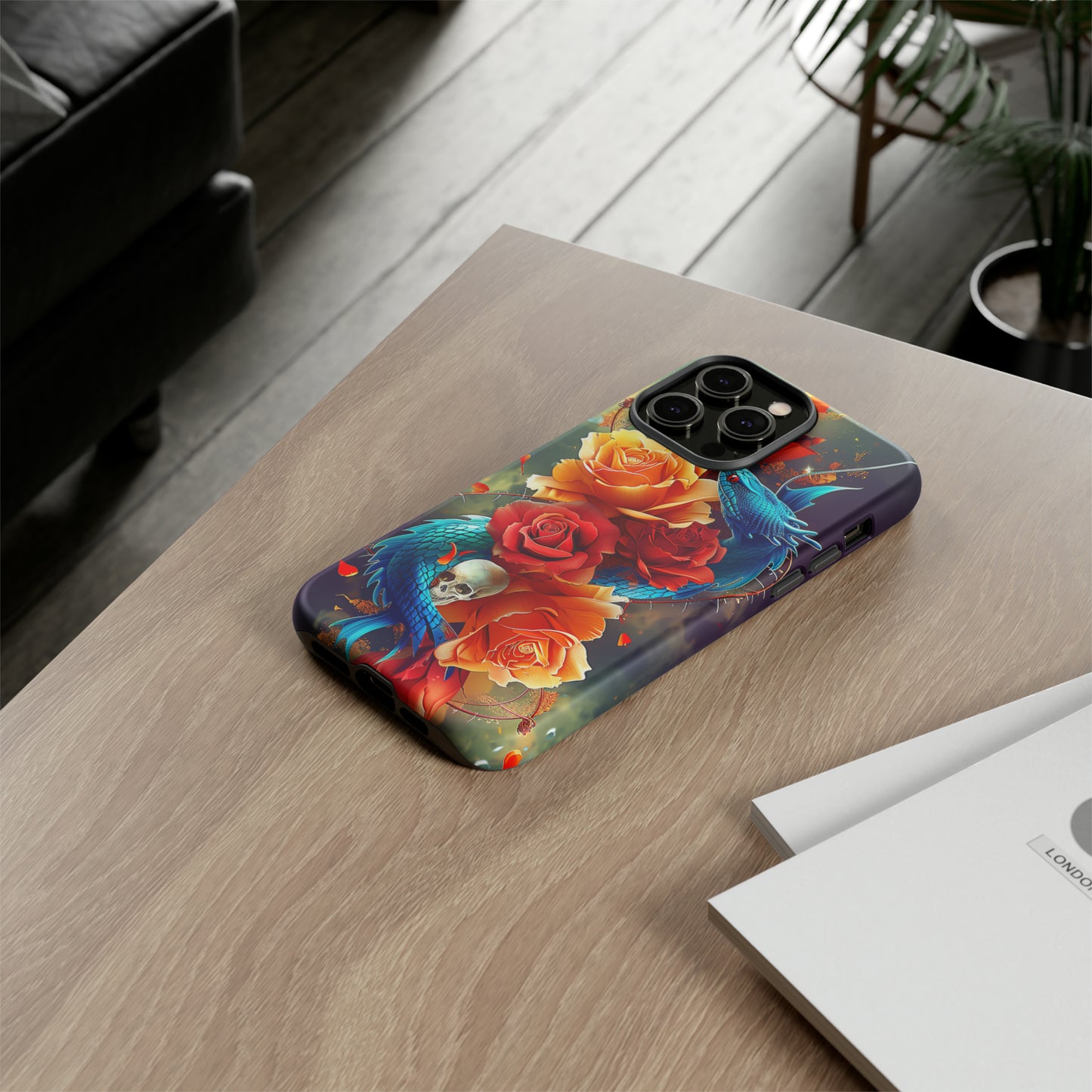 Tough Phone Cases Eternal Bloom and Beast