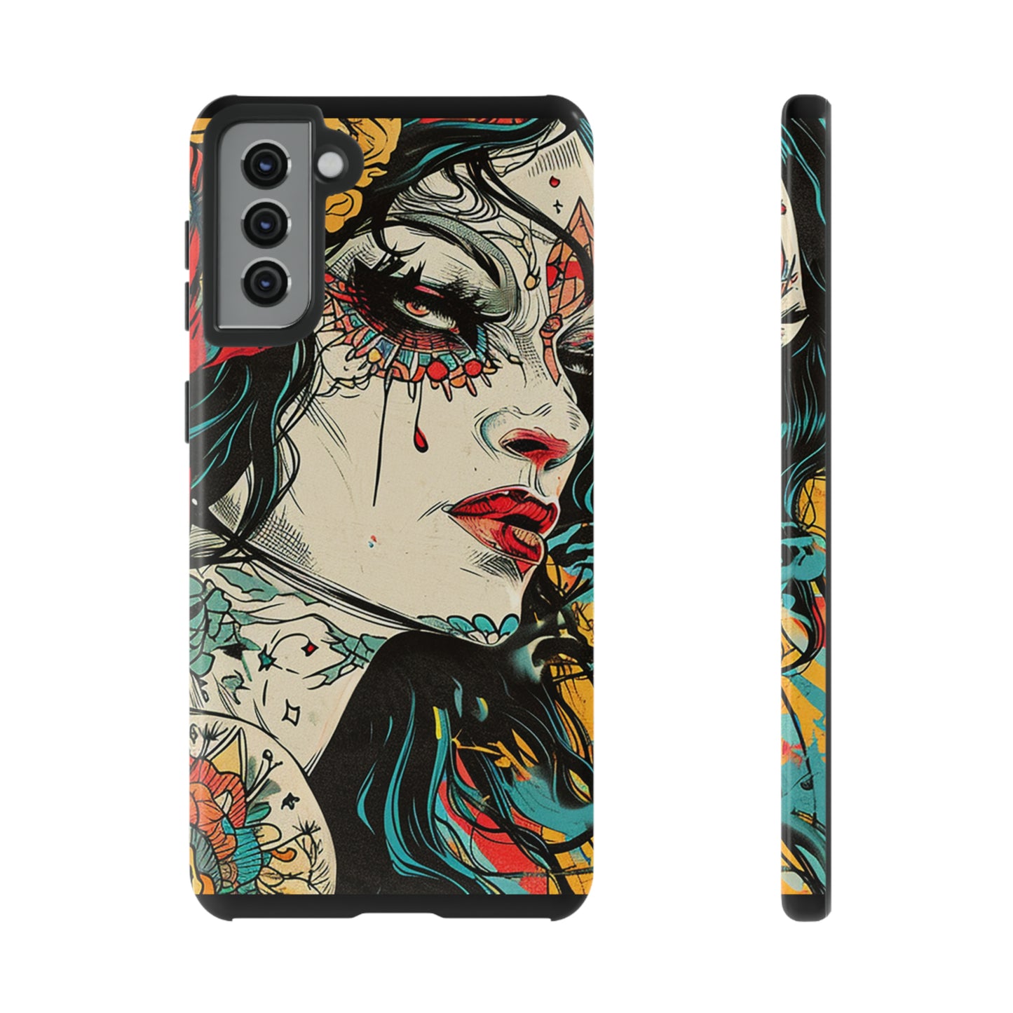 Tough Phone Case Lady 02