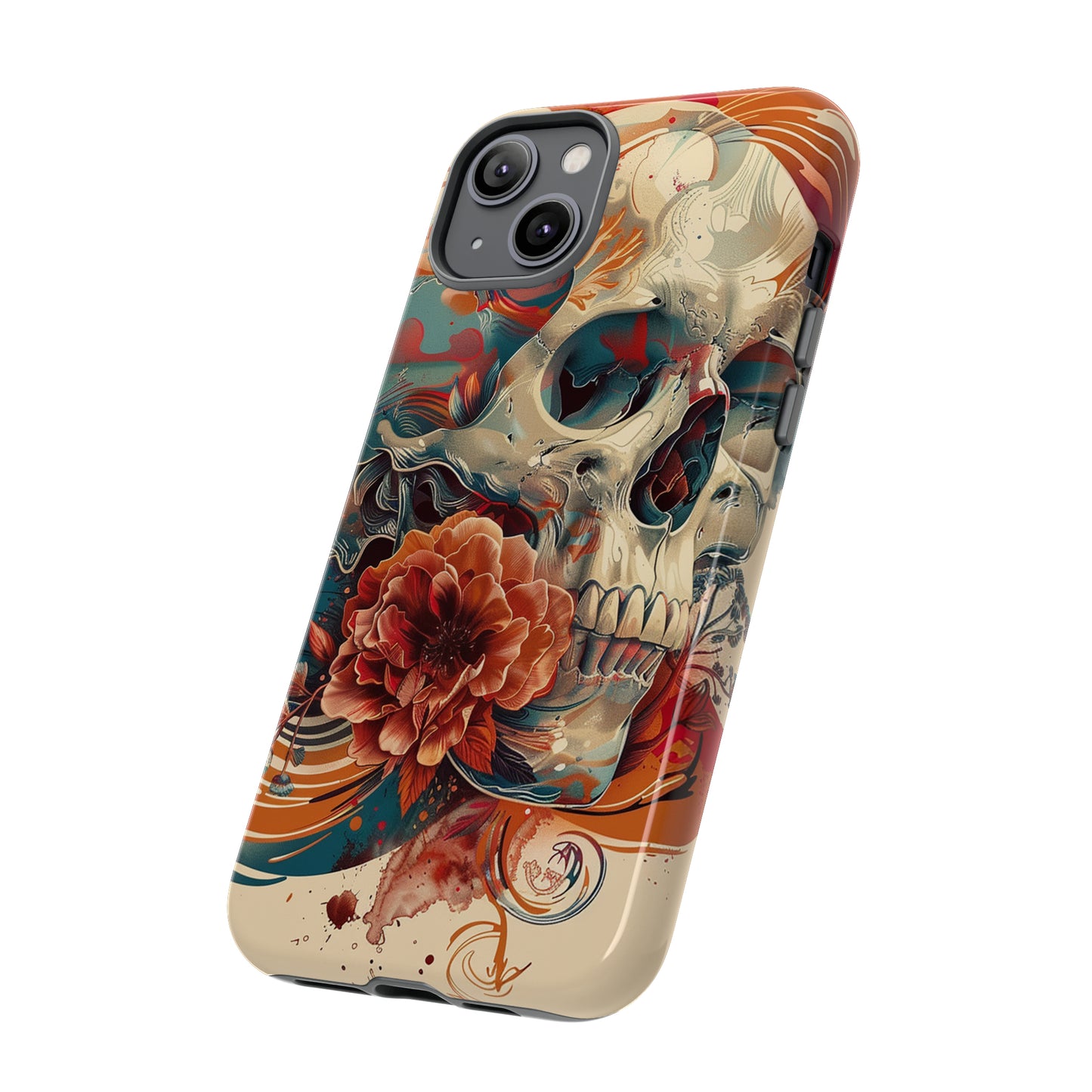 Tough Phone Case Skull 04