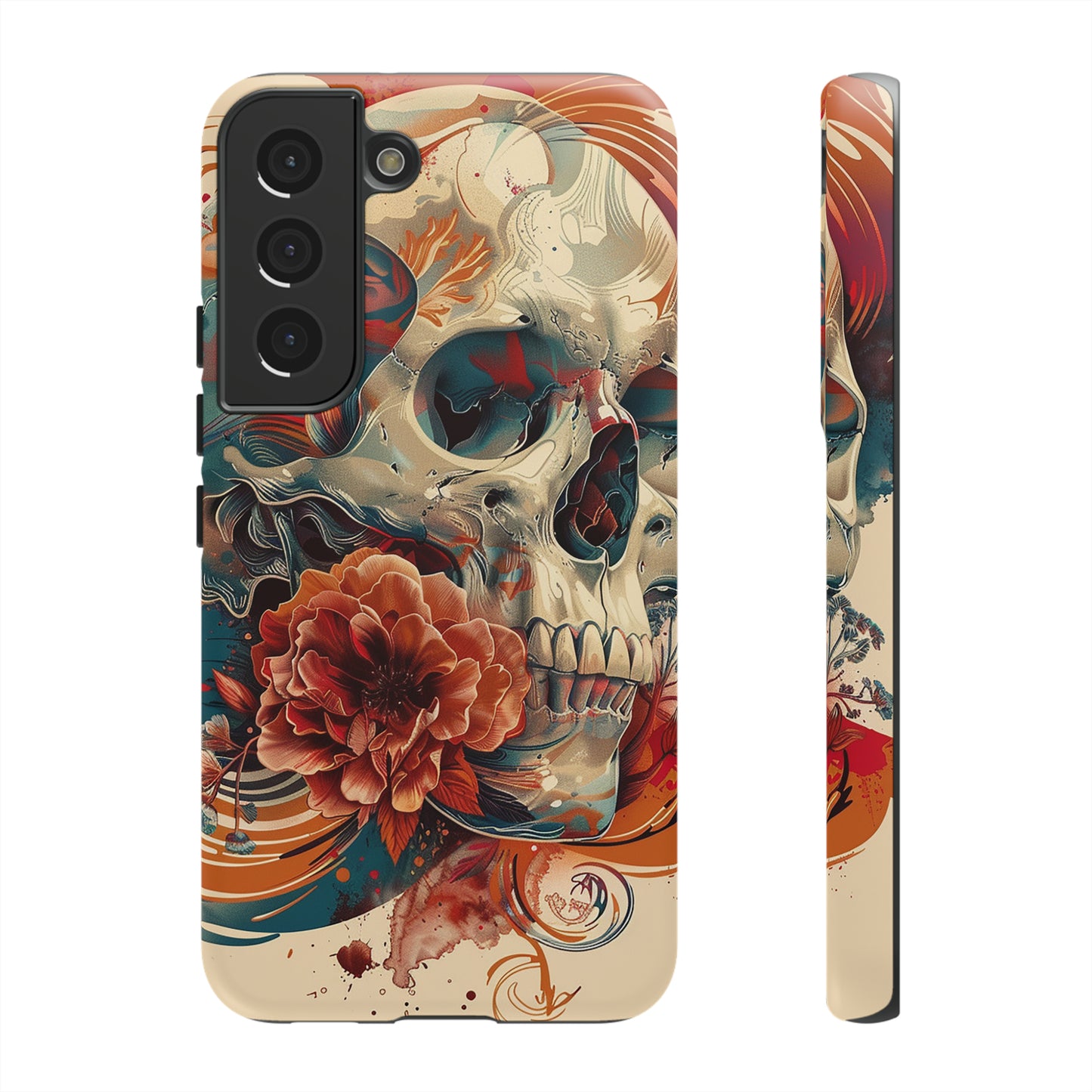 Tough Phone Case Skull 04